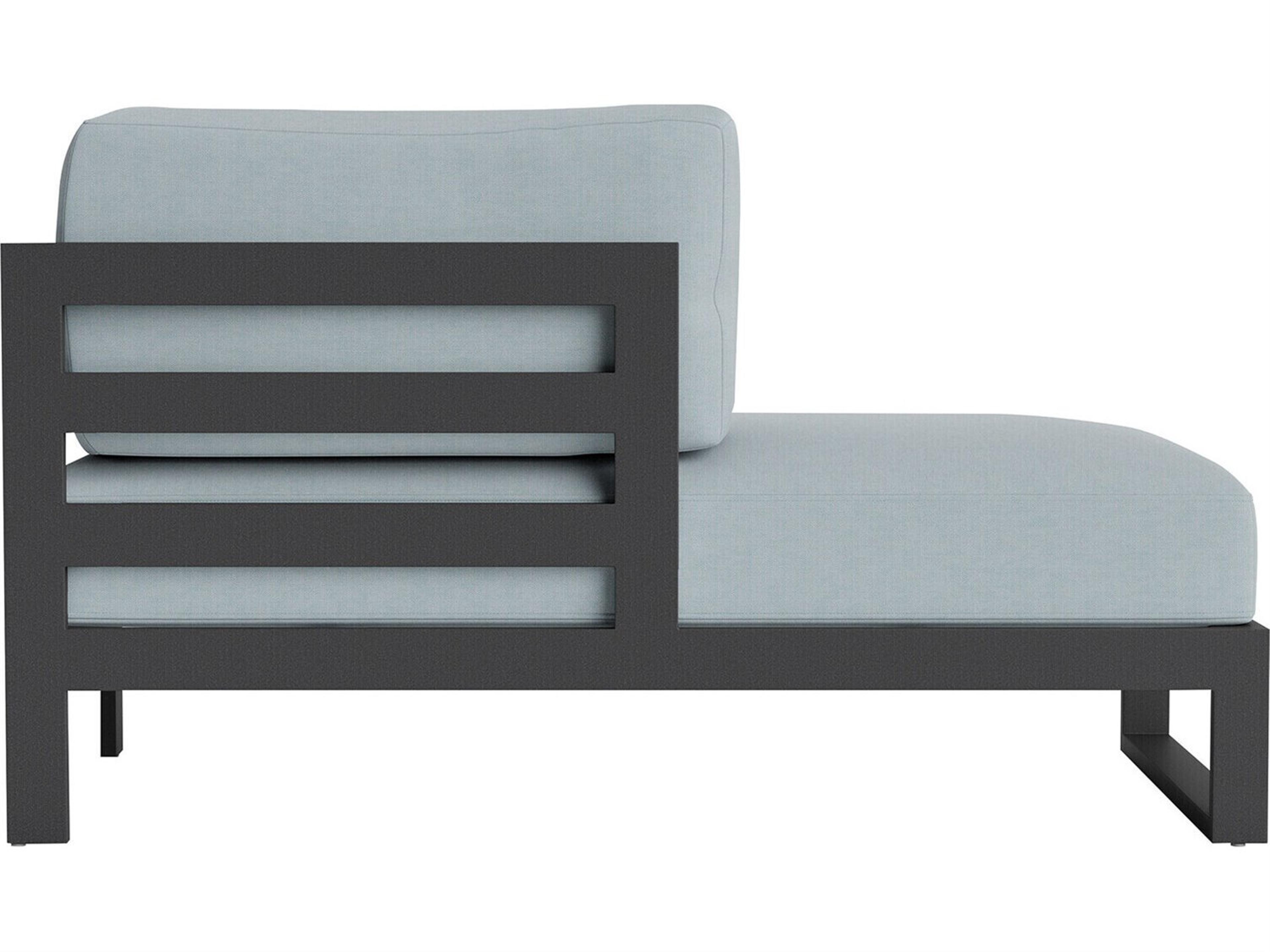 Lane Venture Bonavista Left Face One Arm Chaise Lounge in Arch Arm