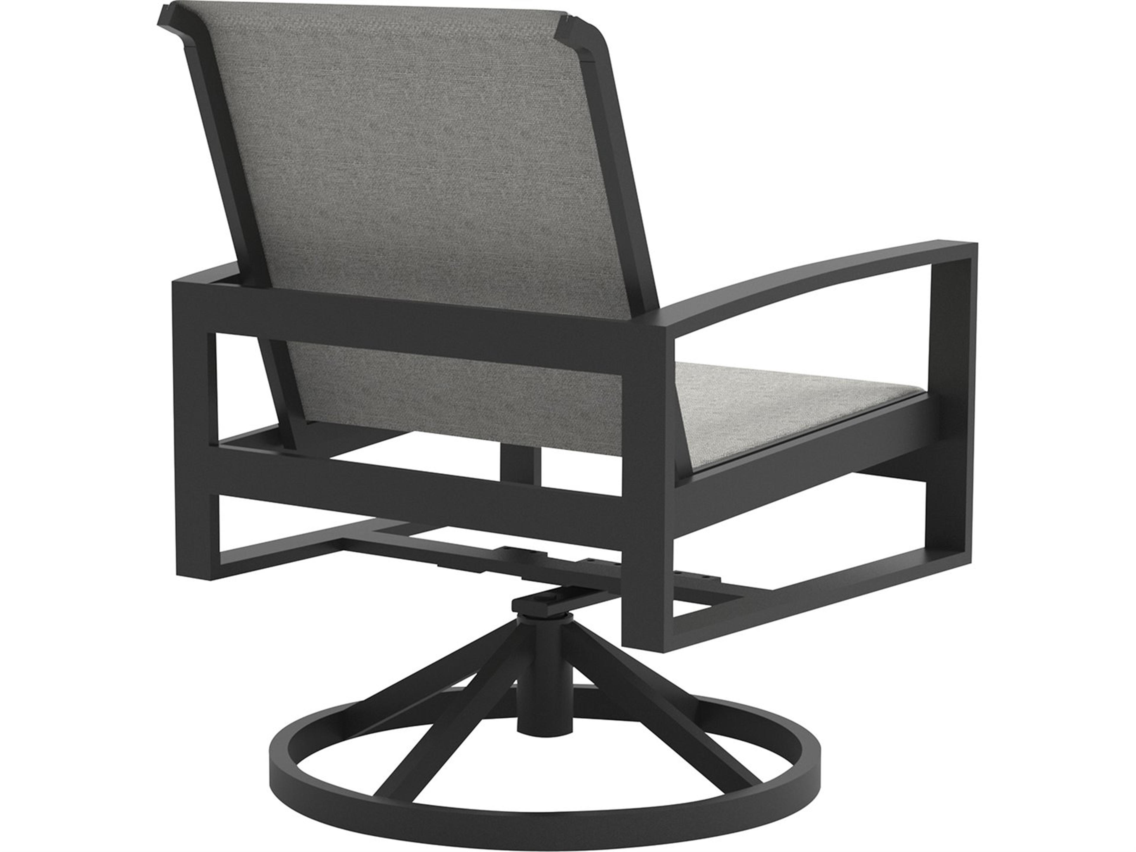 Lane Venture Bonavista Sling Swivel Arm Chair in Arch Arm