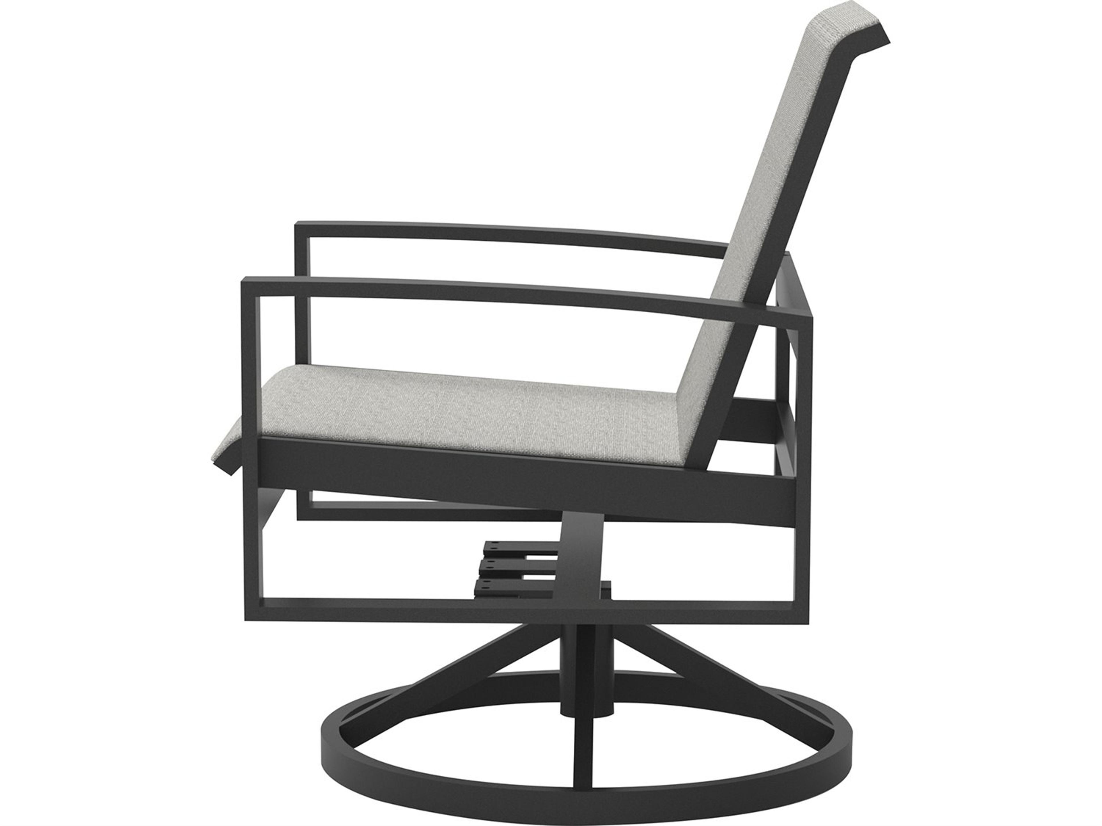 Lane Venture Bonavista Sling Swivel Arm Chair in Arch Arm