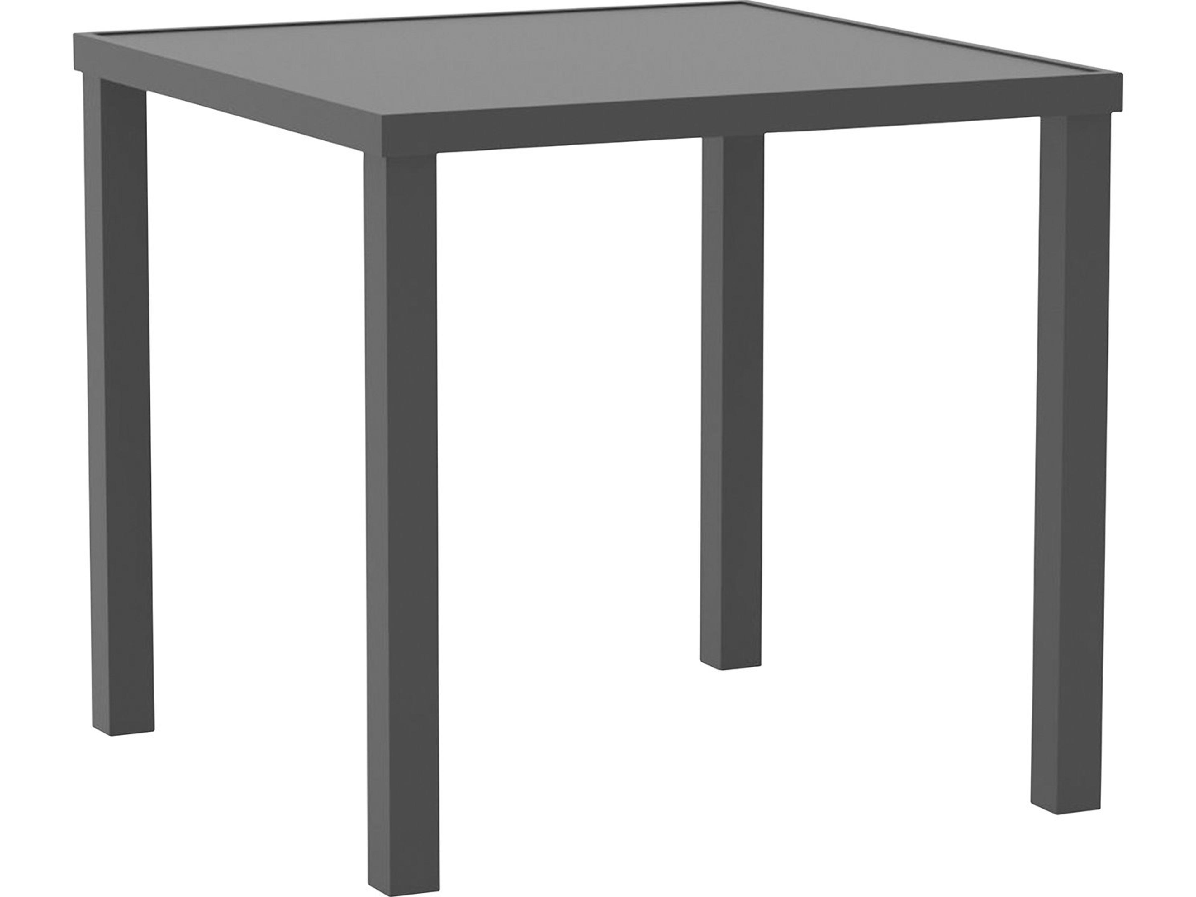 Bonavista Aluminum 38" Counter Table- Slat Top