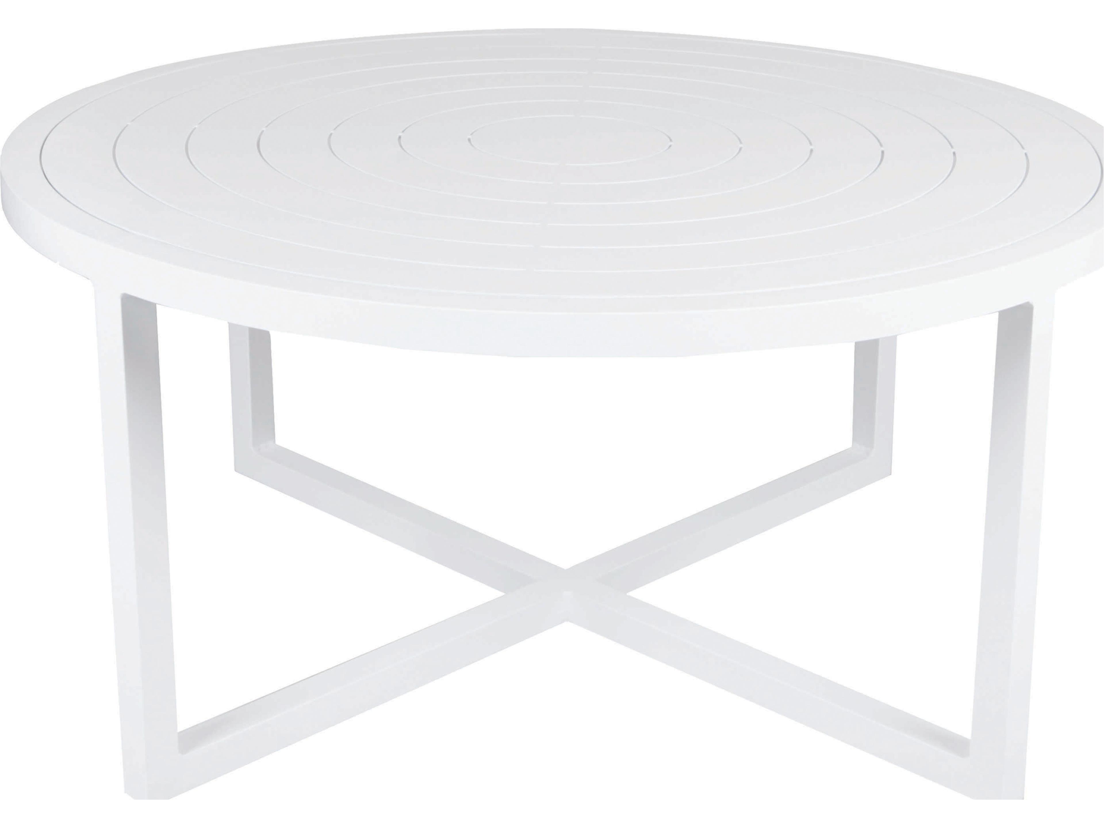 Contempo Round Cocktail Table Aluminum Outdoor