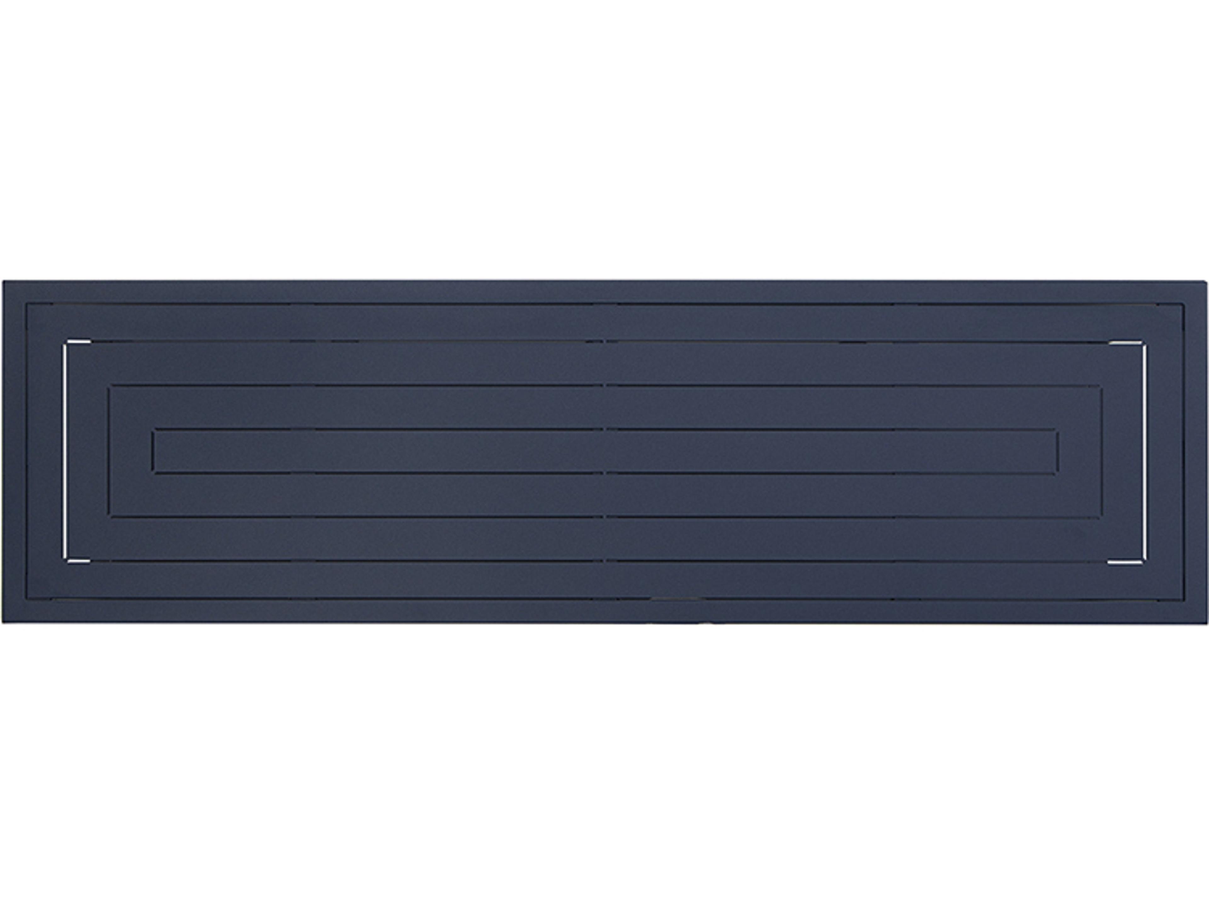 Lane Venture Contempo Aluminum Rectangular Console Table