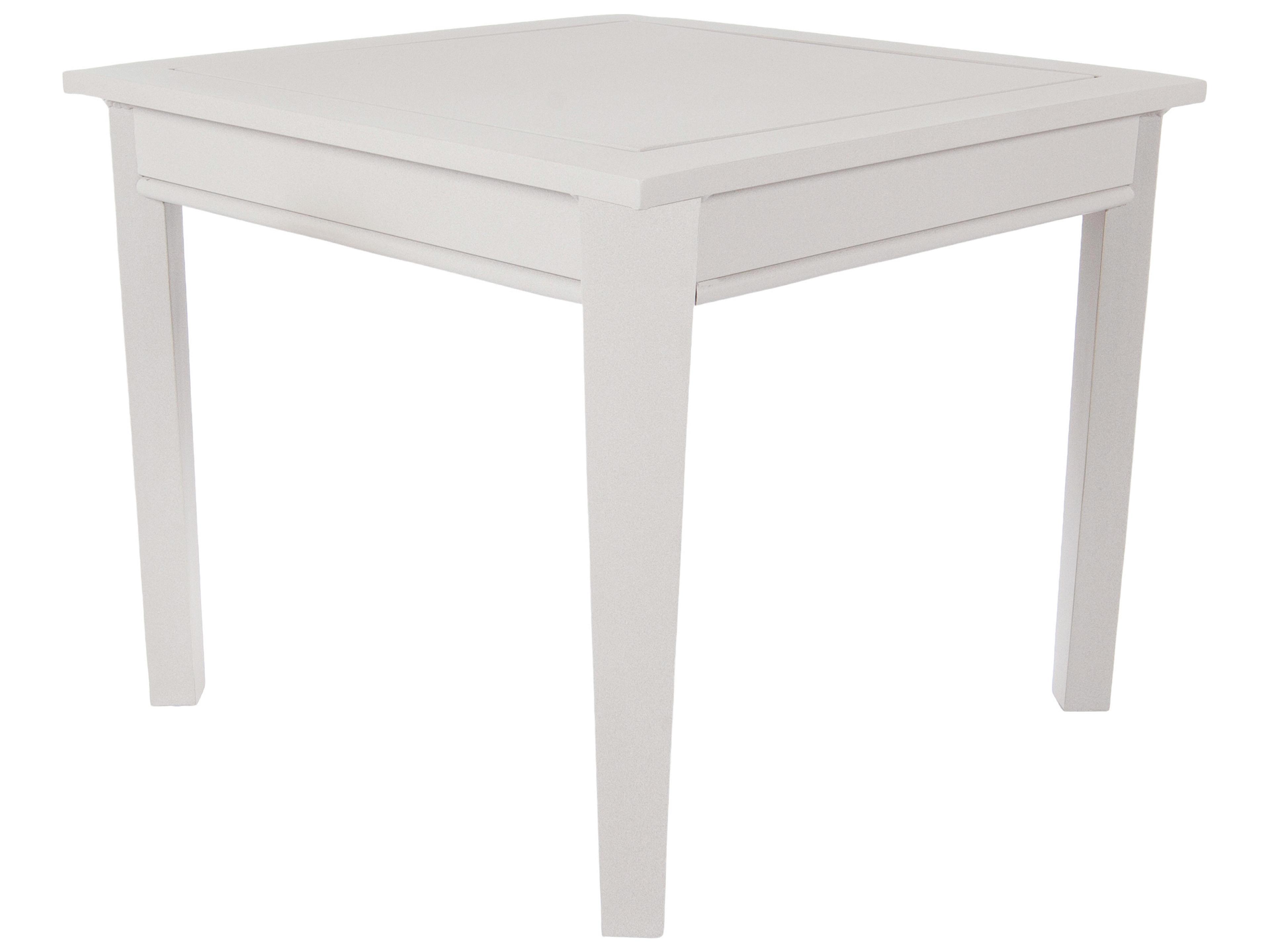 Santa Rosa Aluminum Square Outdoor End Table