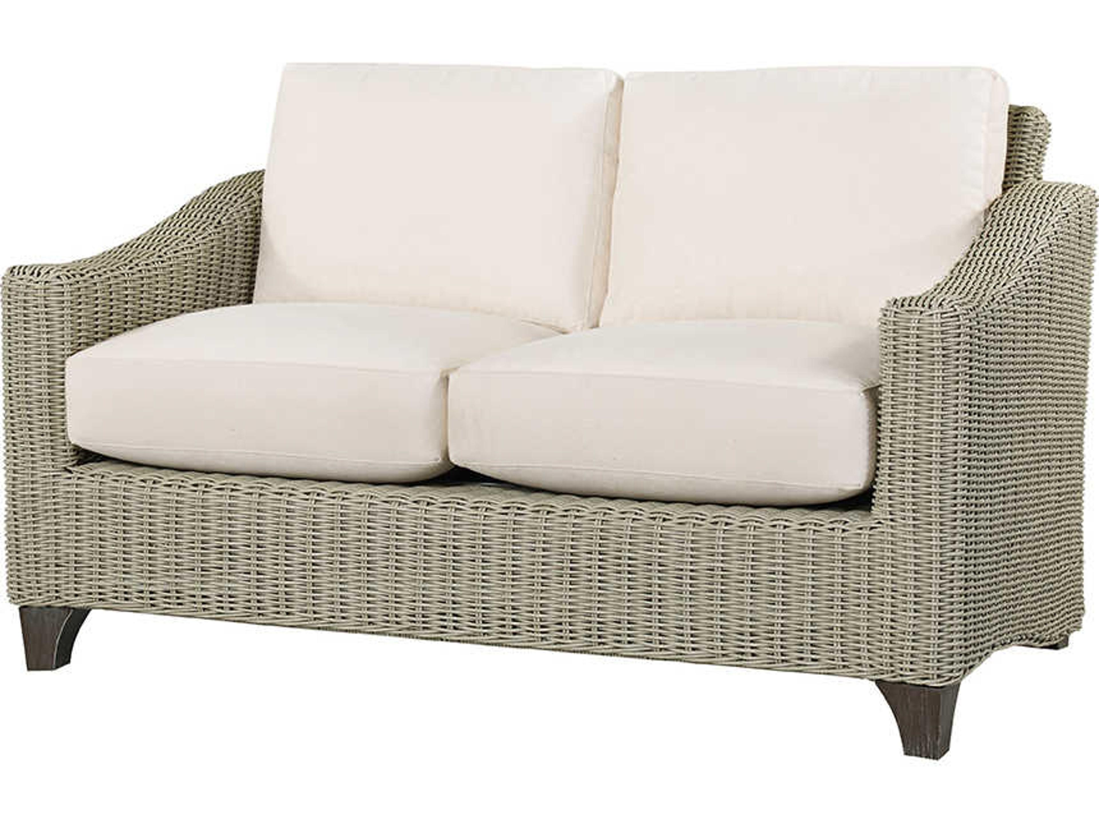 Requisite Wicker Outdoor Patio Loveseat