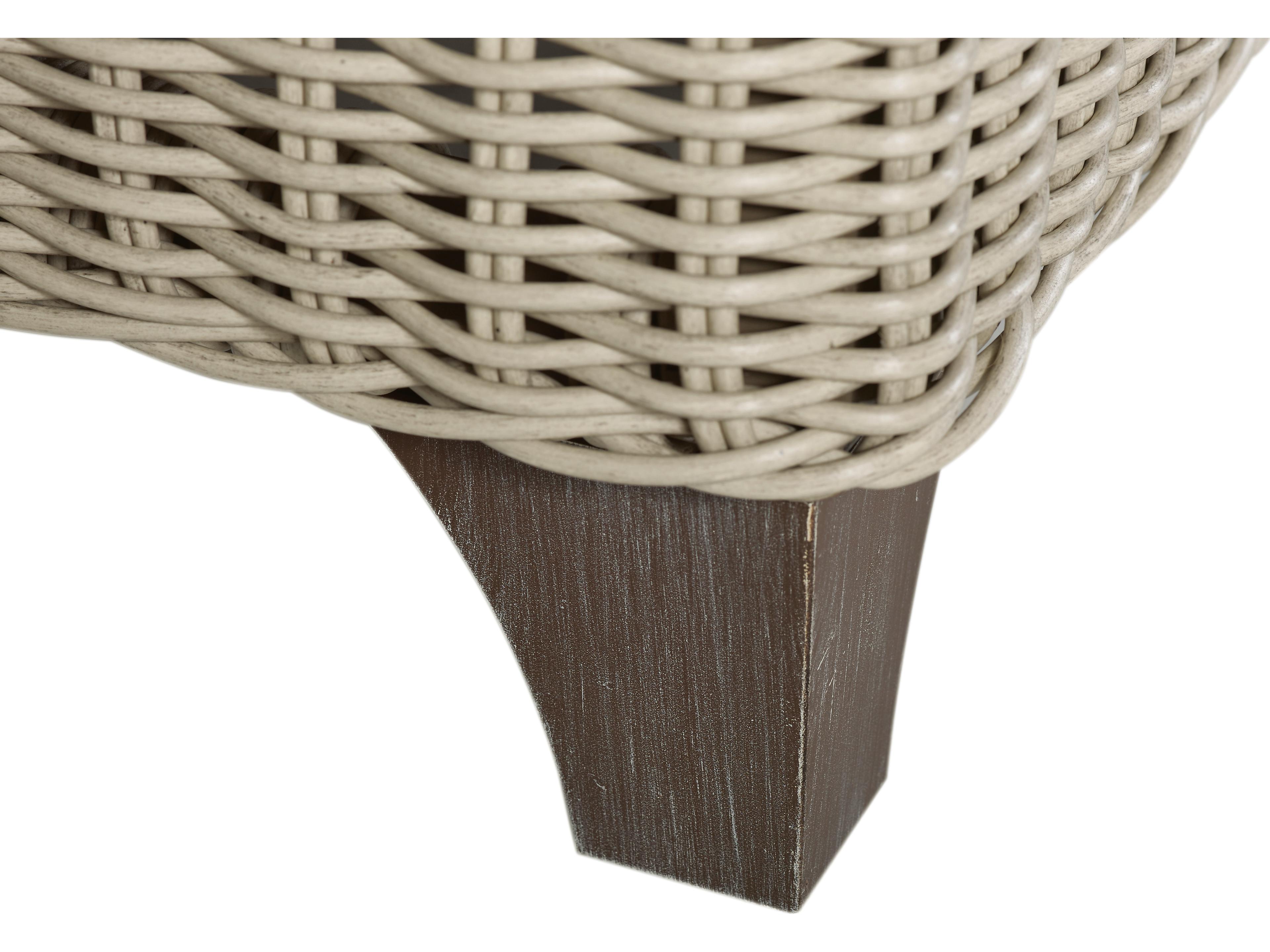 Lane Venture Requisite Wicker Adjustable Outdoor Chaise Lounge