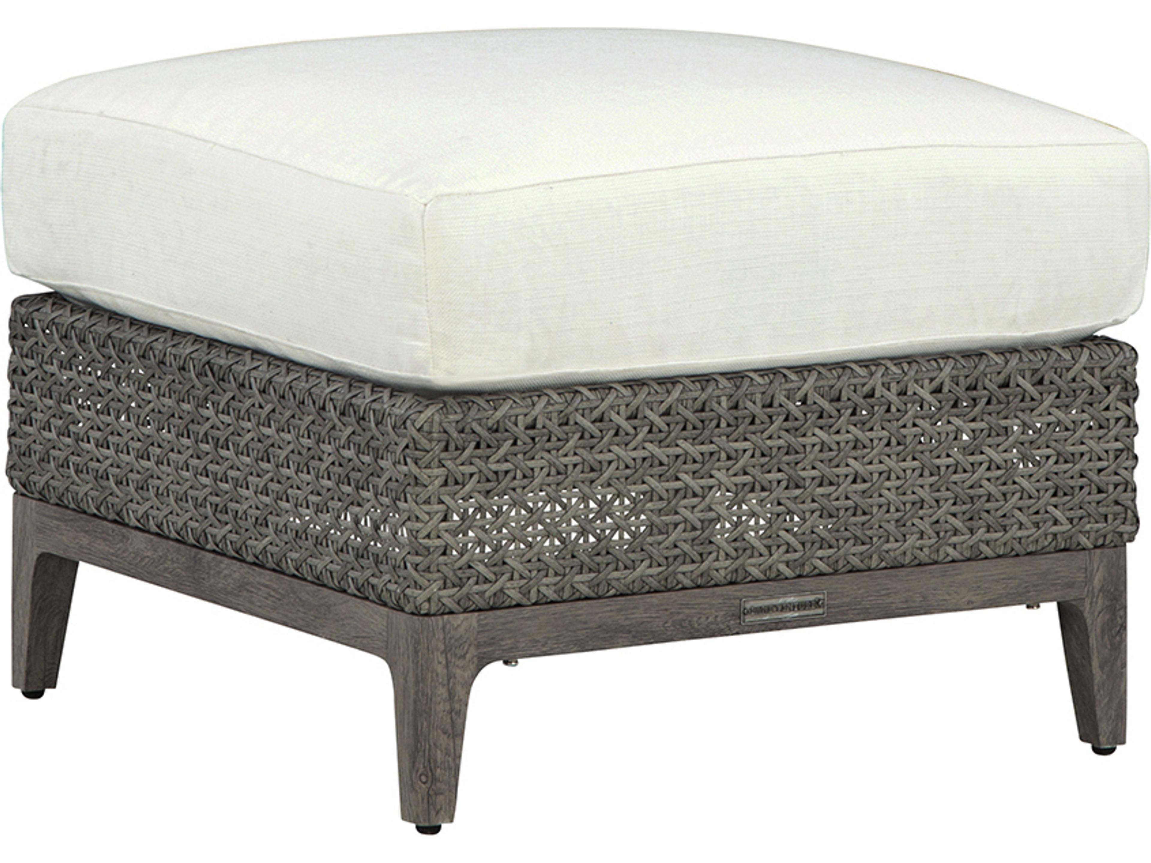 Lenox Hill Wicker Outdoor Patio Ottoman