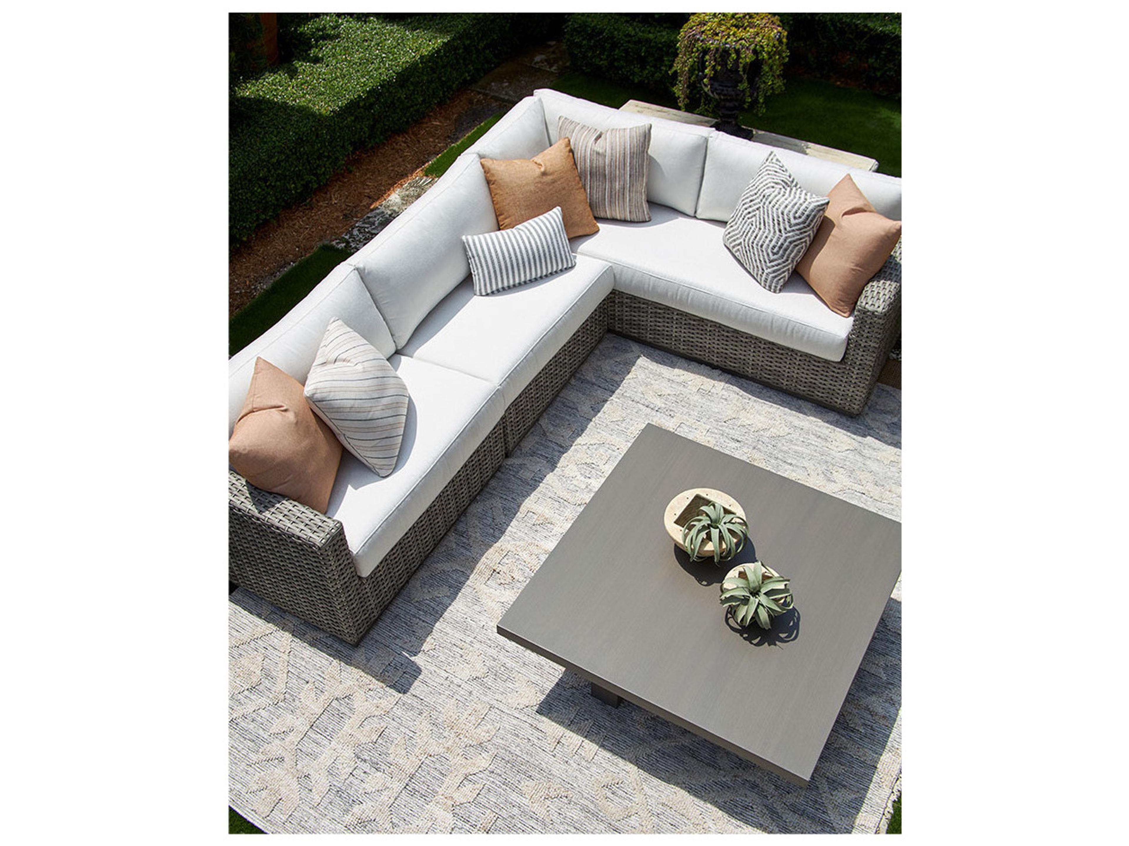 Lane Venture Hyannis Wicker Armless Chair