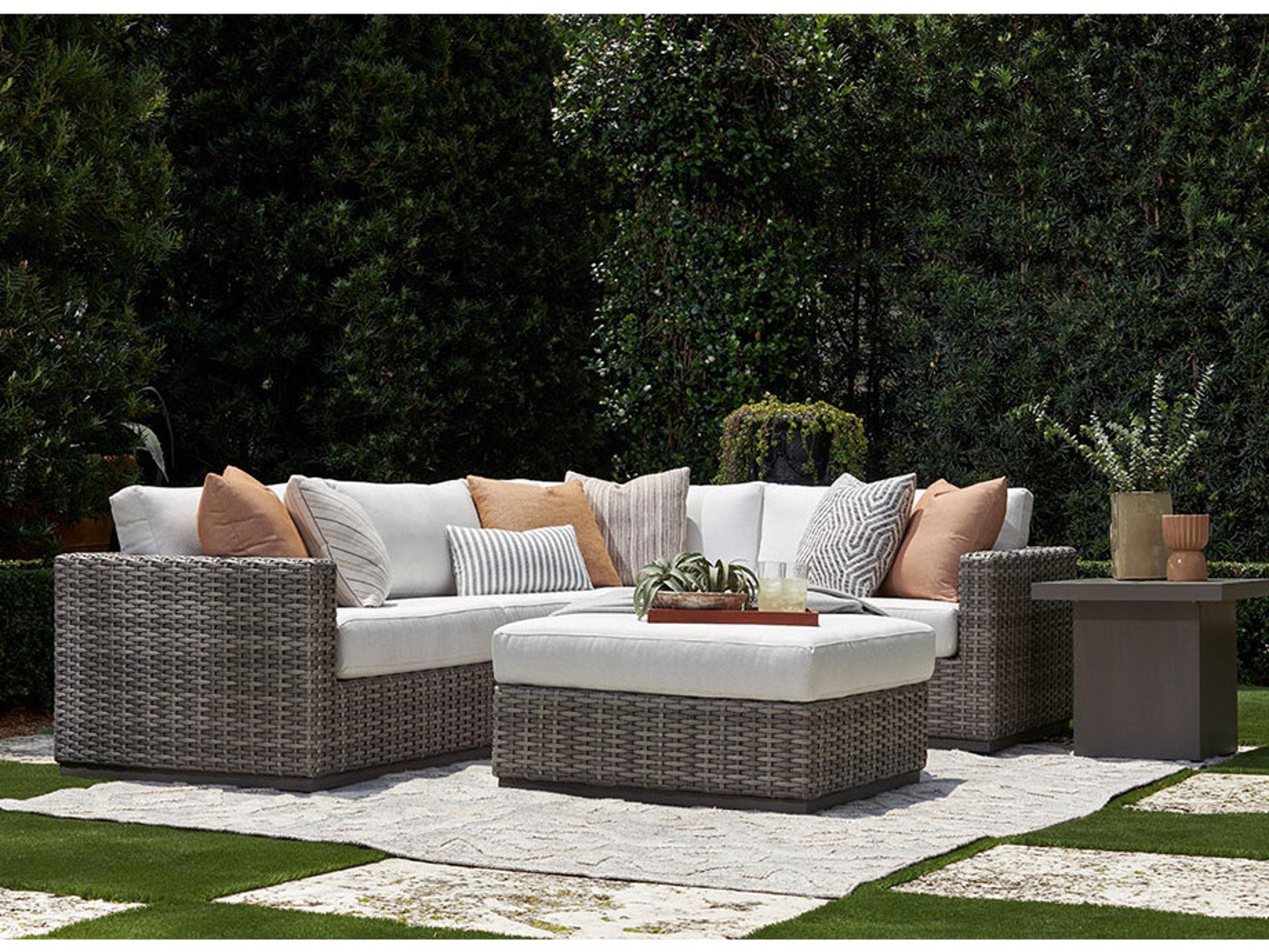 Lane Venture Hyannis Wicker Left One Arm Chair