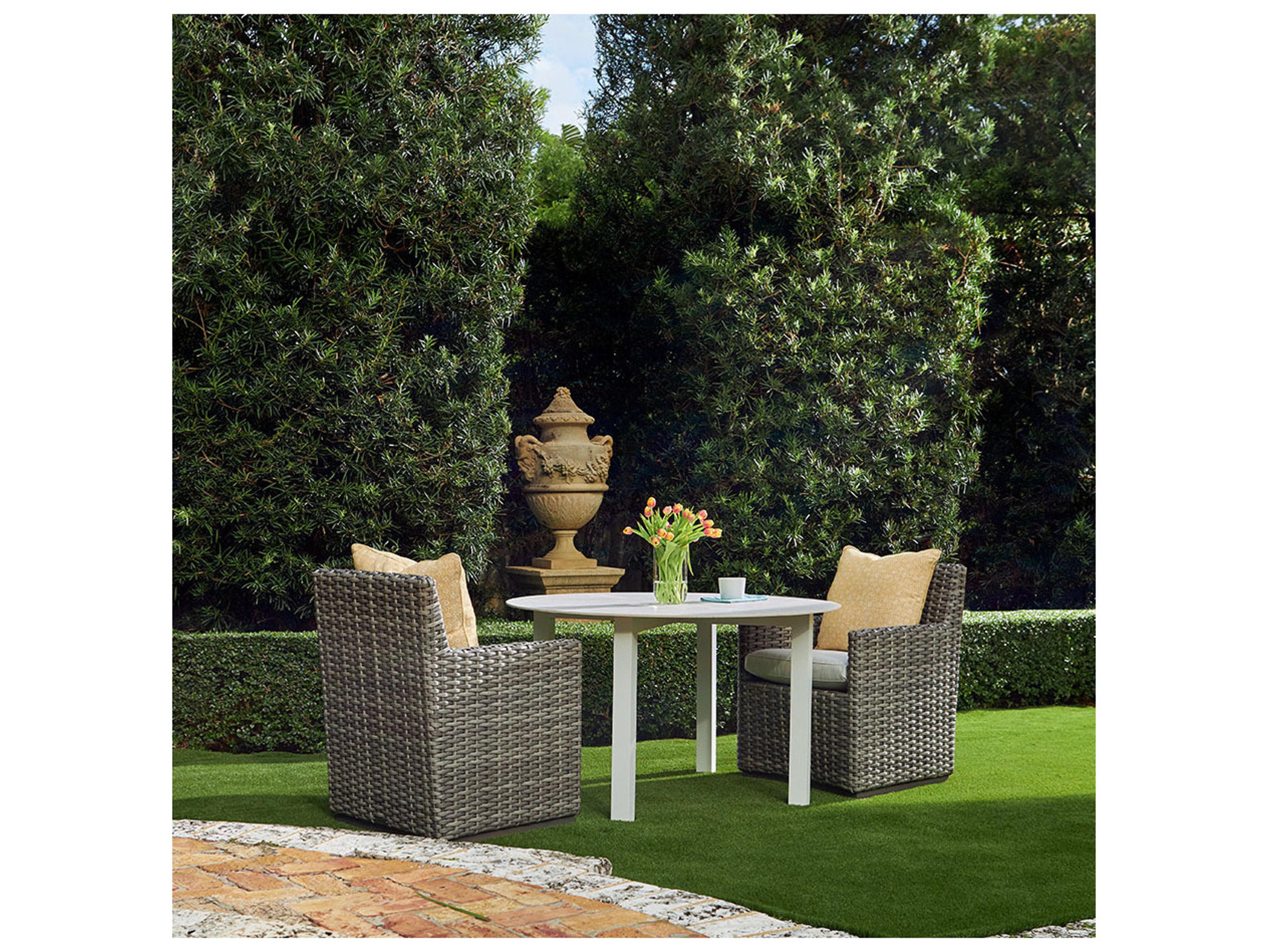 Lane Venture Hyannis Wicker Dining Arm Chair