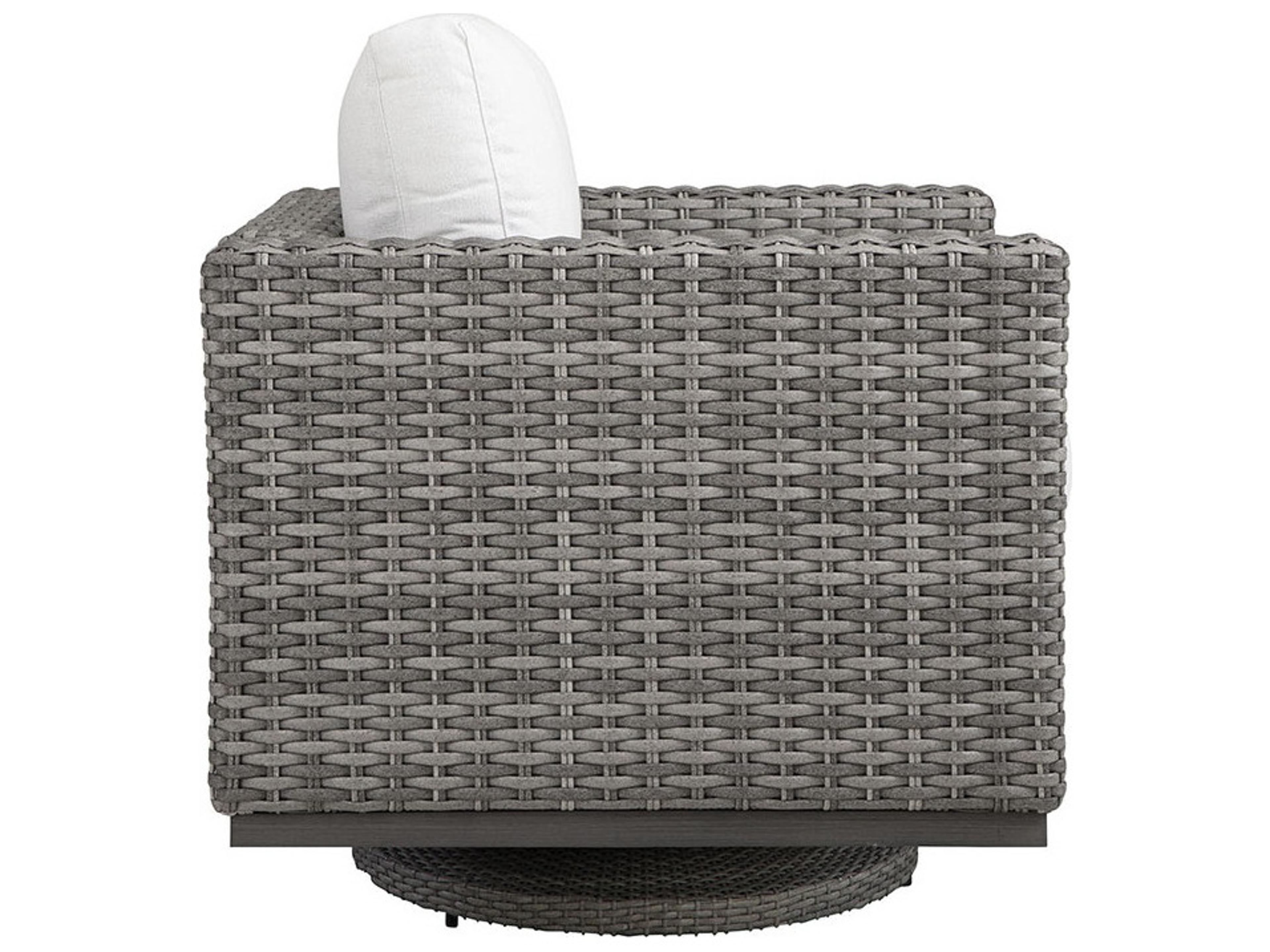 Lane Venture Hyannis Wicker Swivel Glider Lounge Chair