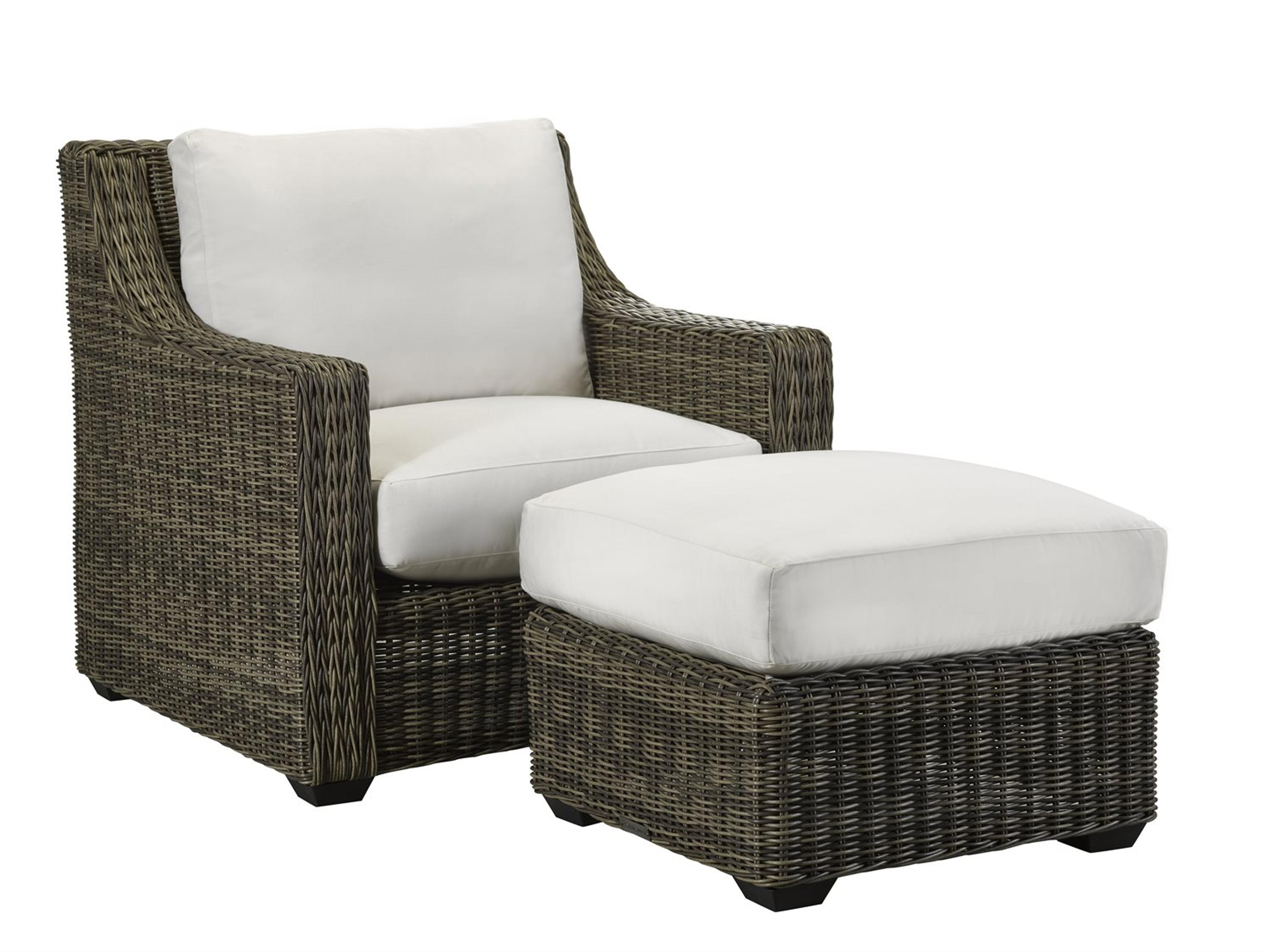 Oasis Wicker Lounge Chair Outdoor