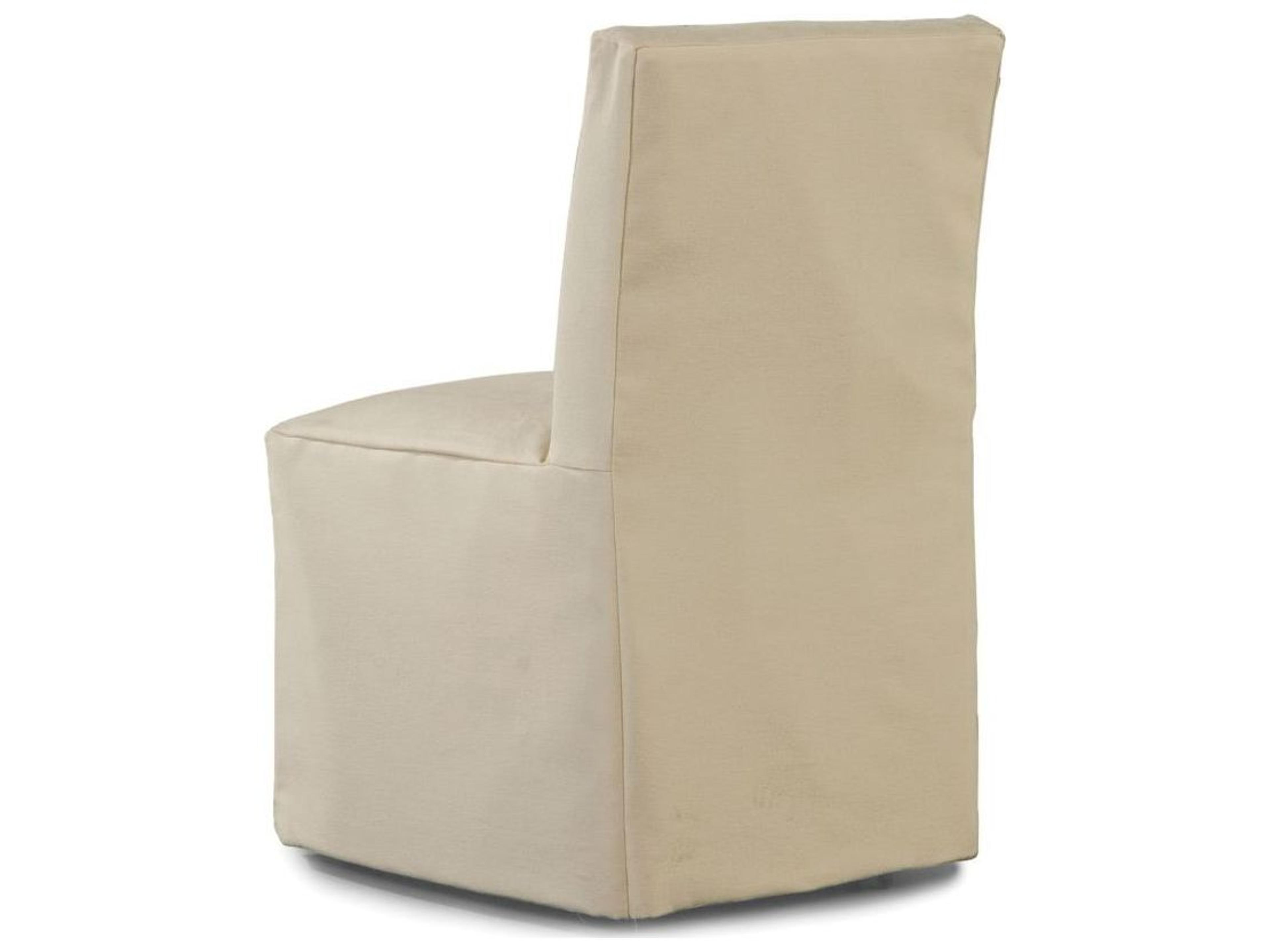 Lane Venture Elena Fabric Cushion Outdoor Patio Dining Side Chair