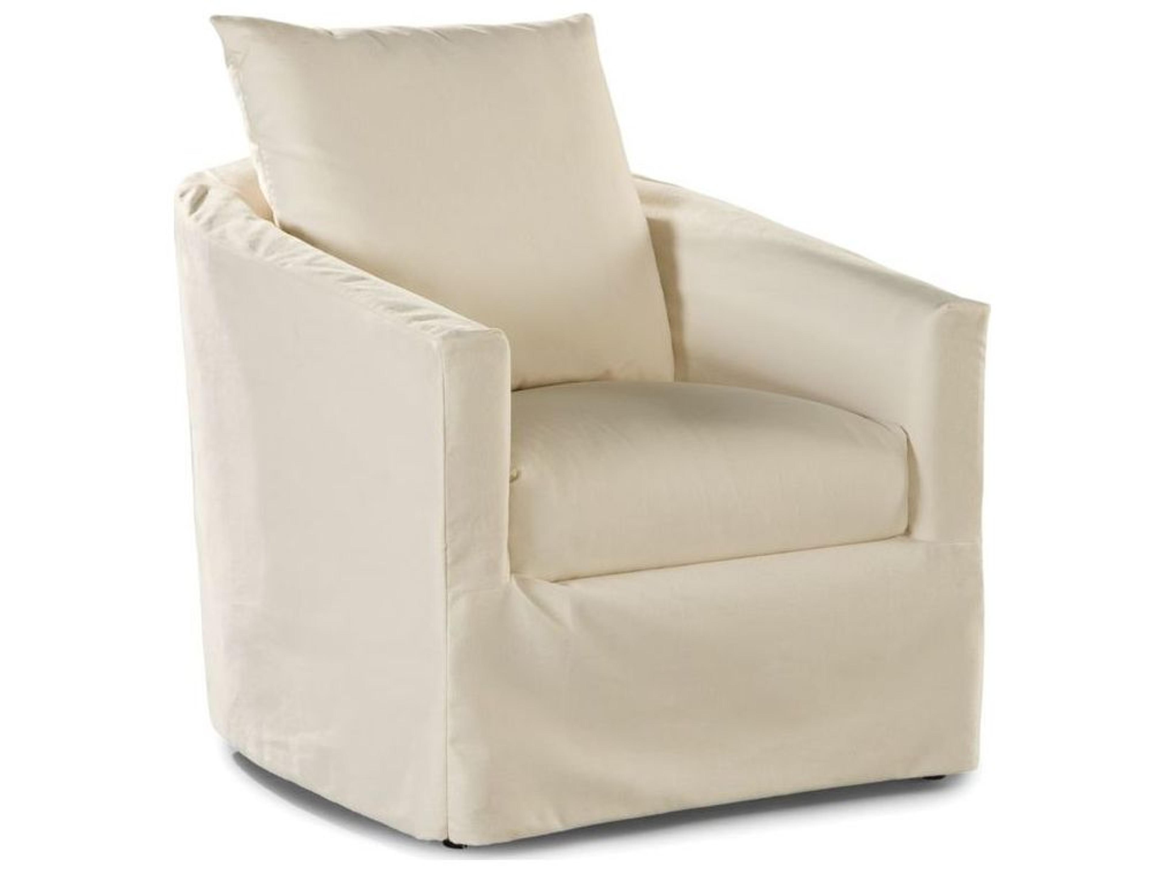 Elena Fabric Cushion Tub Swivel Outdoor Lounge Chair