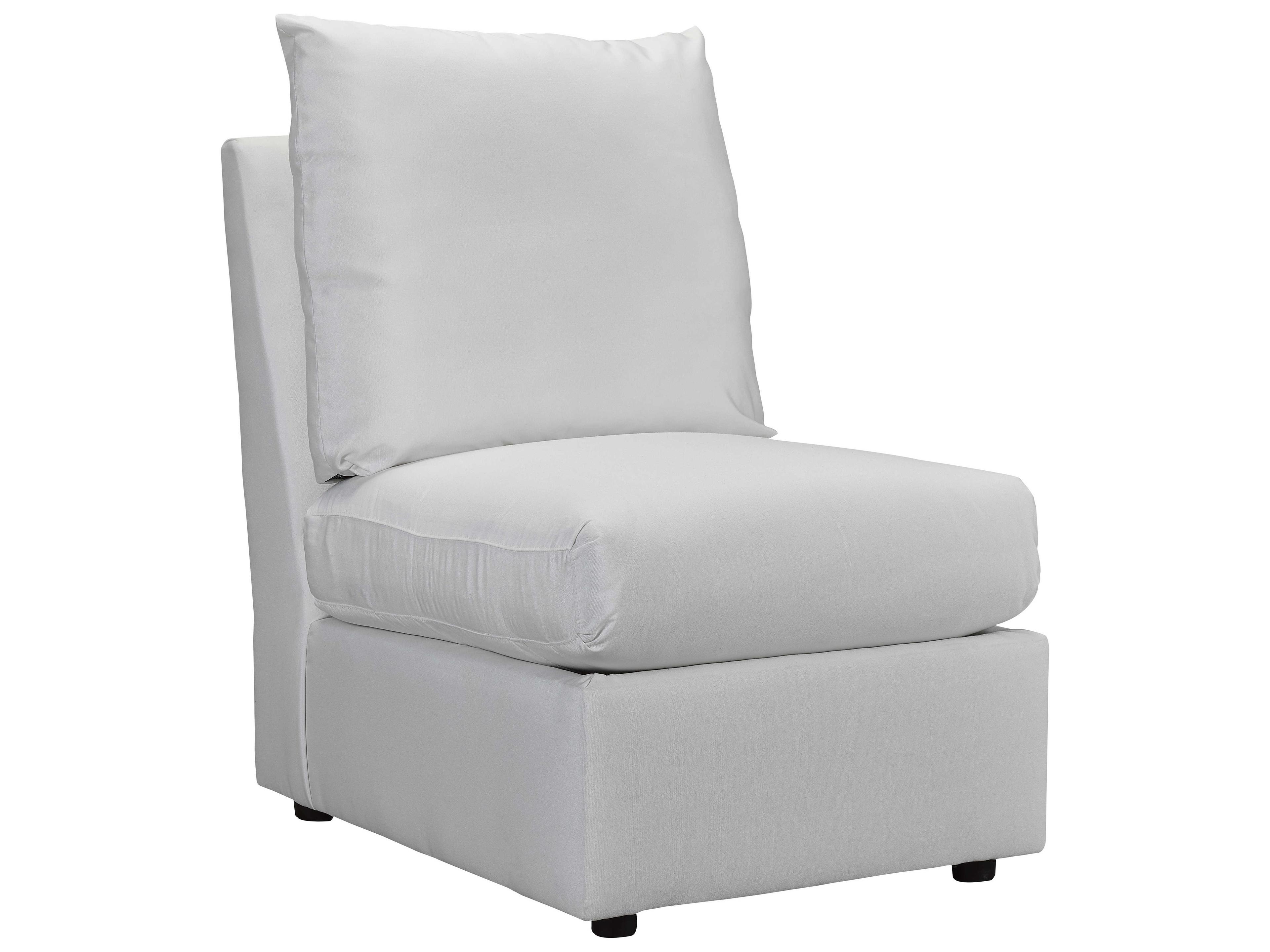 Charlotte Sectional Armless Chair Outdoor Lounge Seating