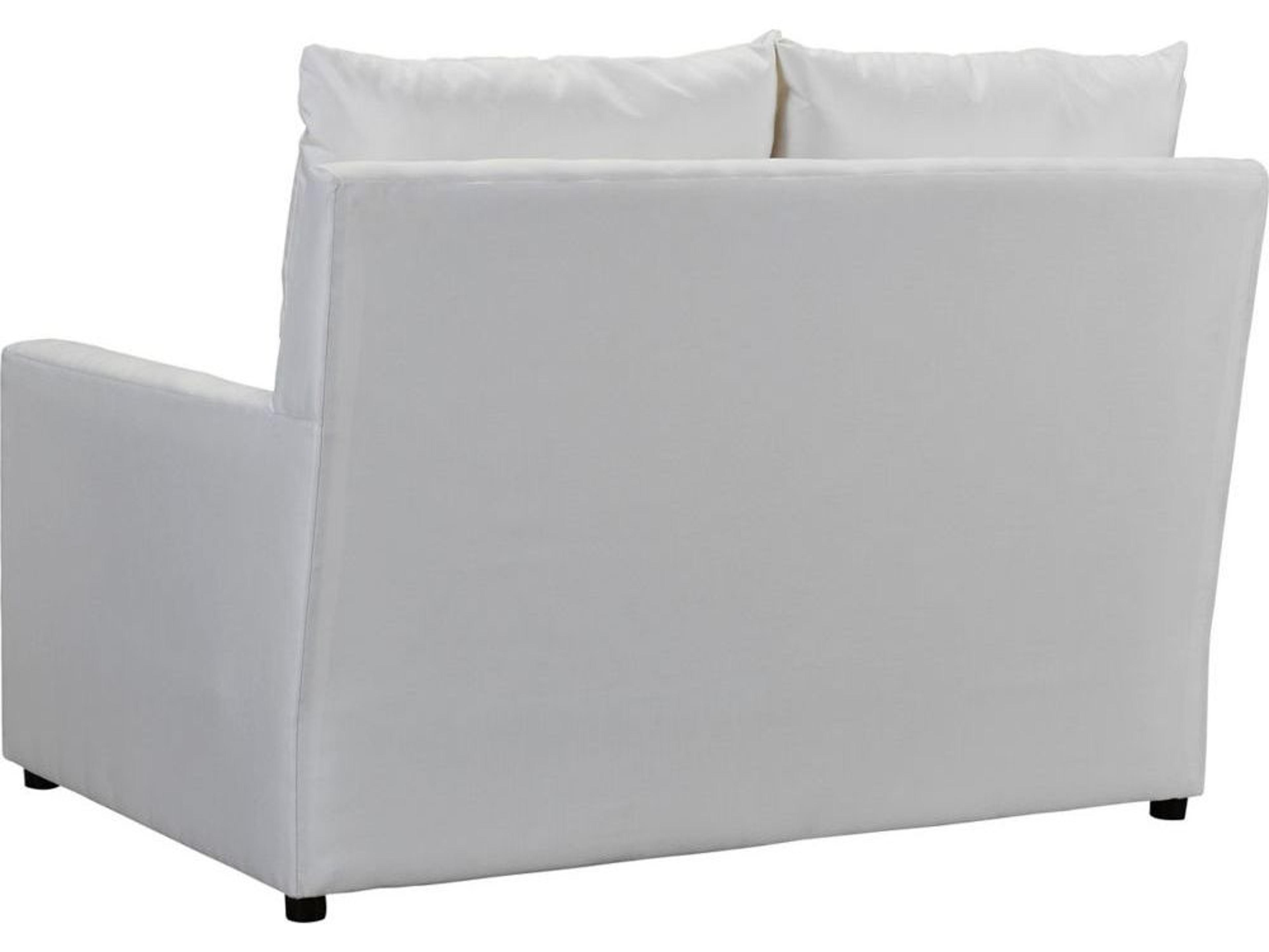 Lane Venture Charlotte Fabric Cushion Right Arm Outdoor Loveseat
