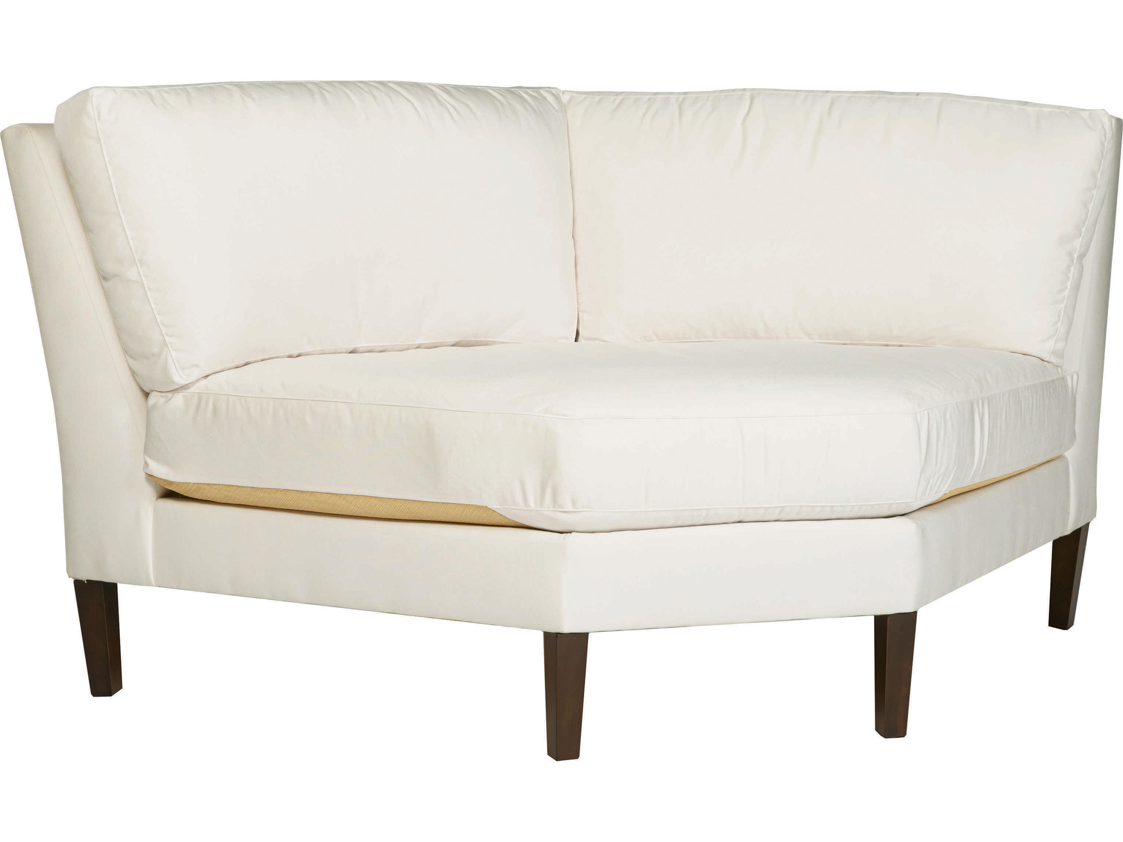 Finley Aluminum Fabric Corner Wedge Outdoor Lounge Chair