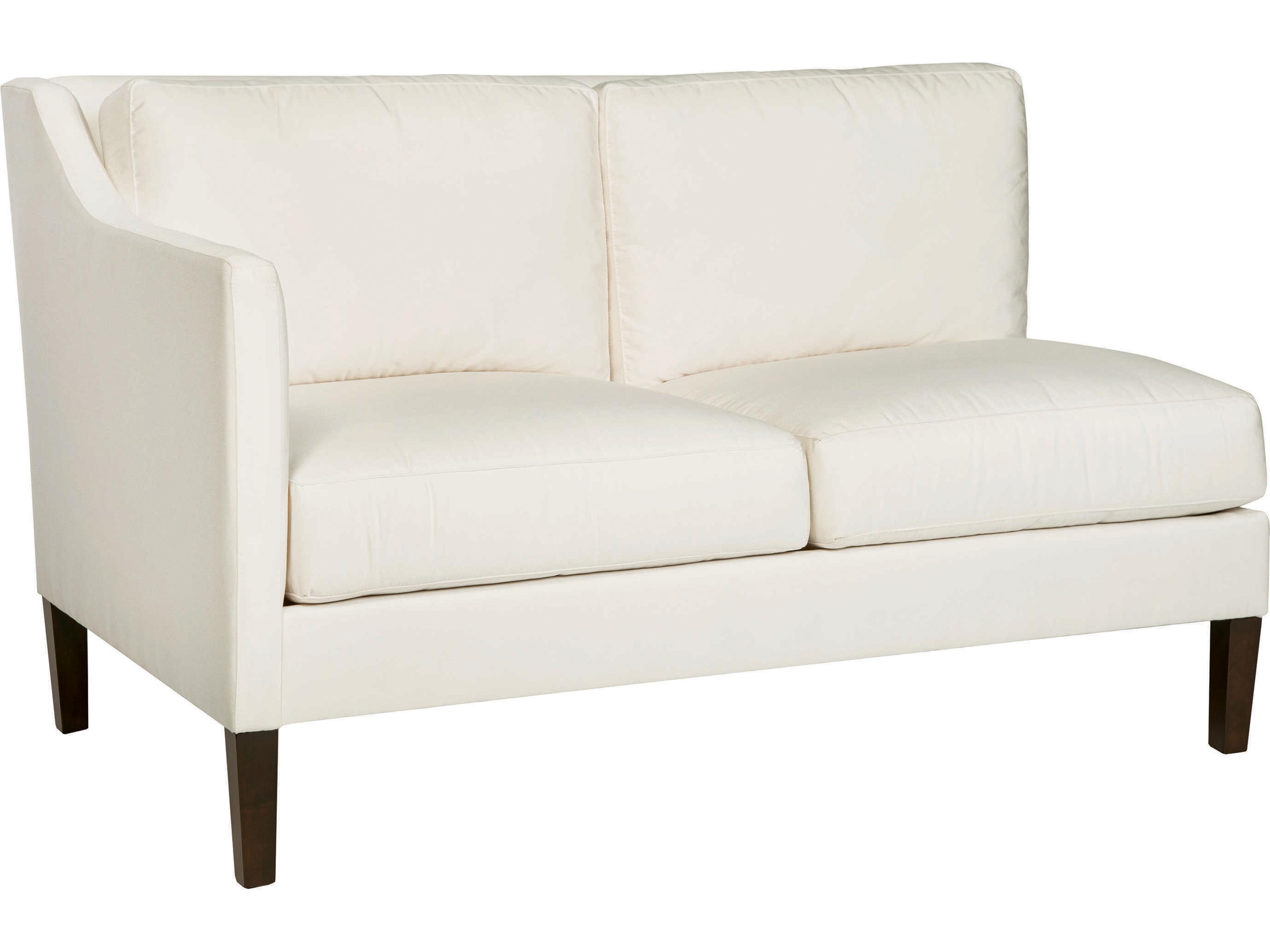 Finley Aluminum Fabric Left Arm Patio Loveseat
