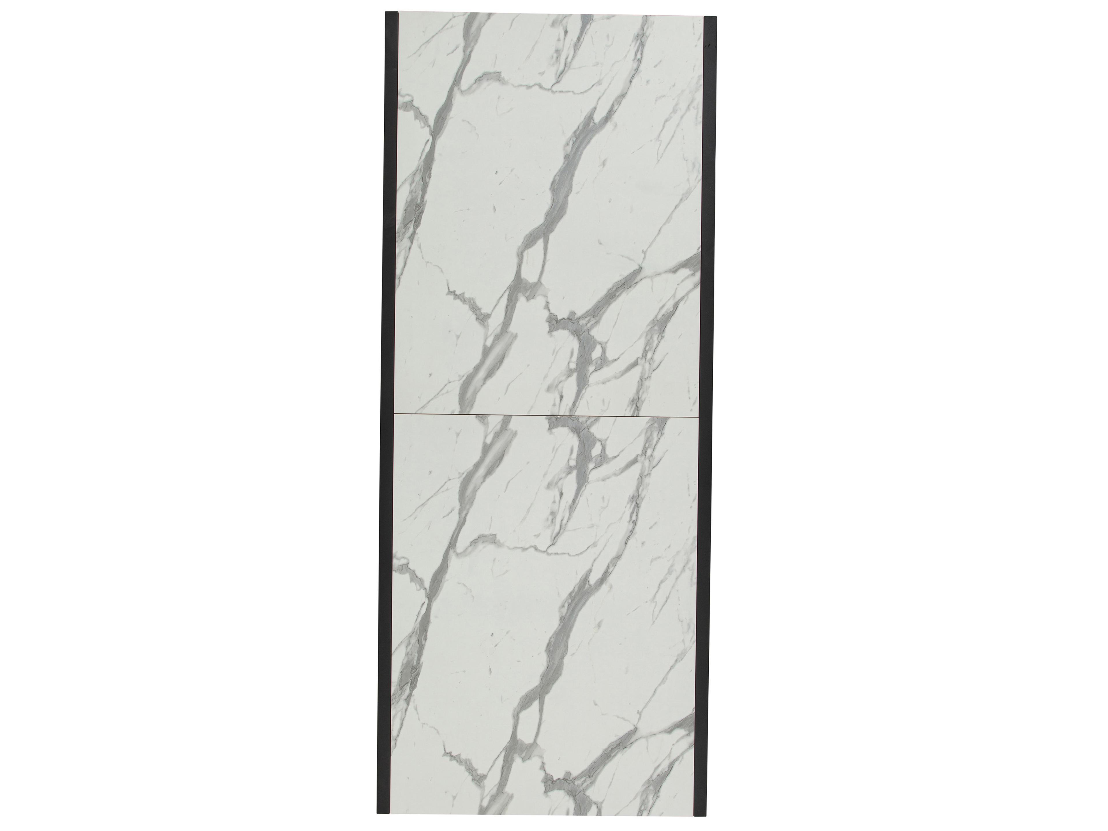 Lane Venture Palisades Aluminum Rectangular Faux Stone Top Extendable Patio Dining Table