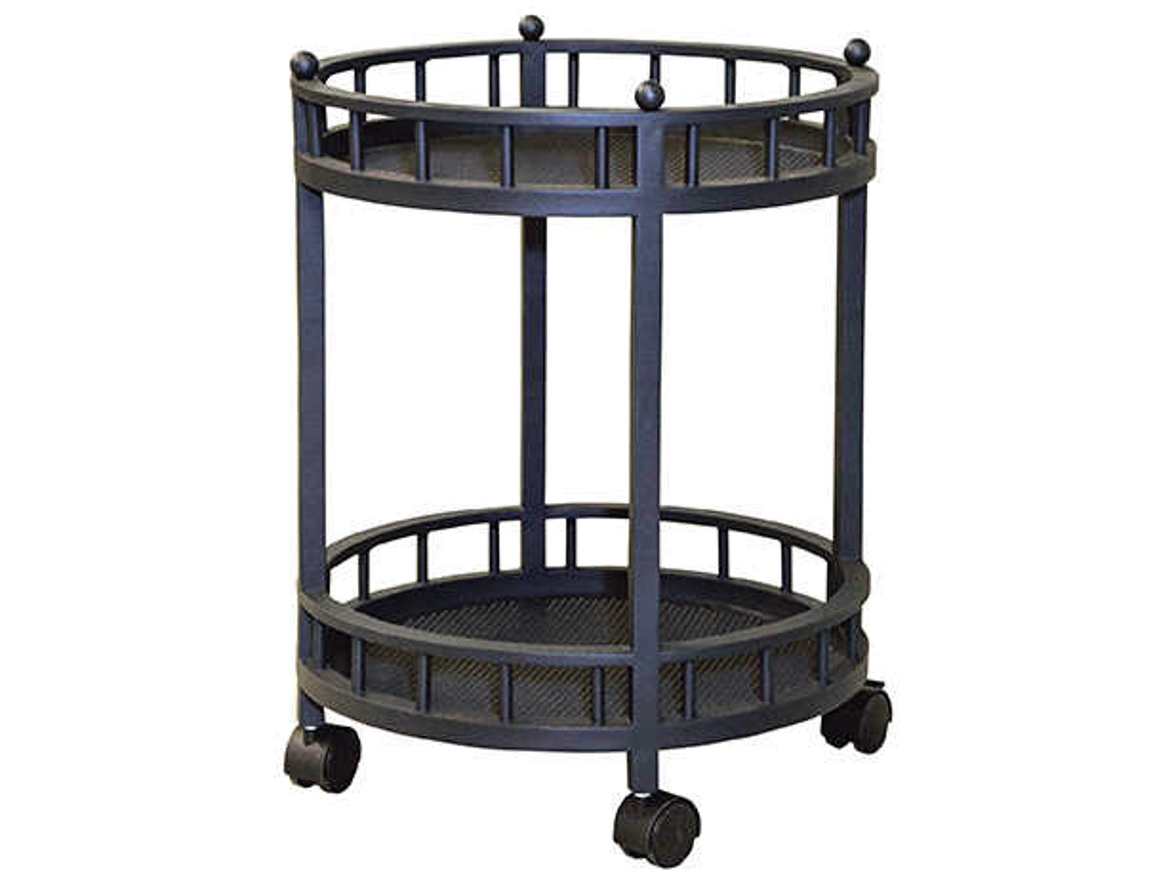 Winterthur Estate Aluminum Round Accent Patio End Table