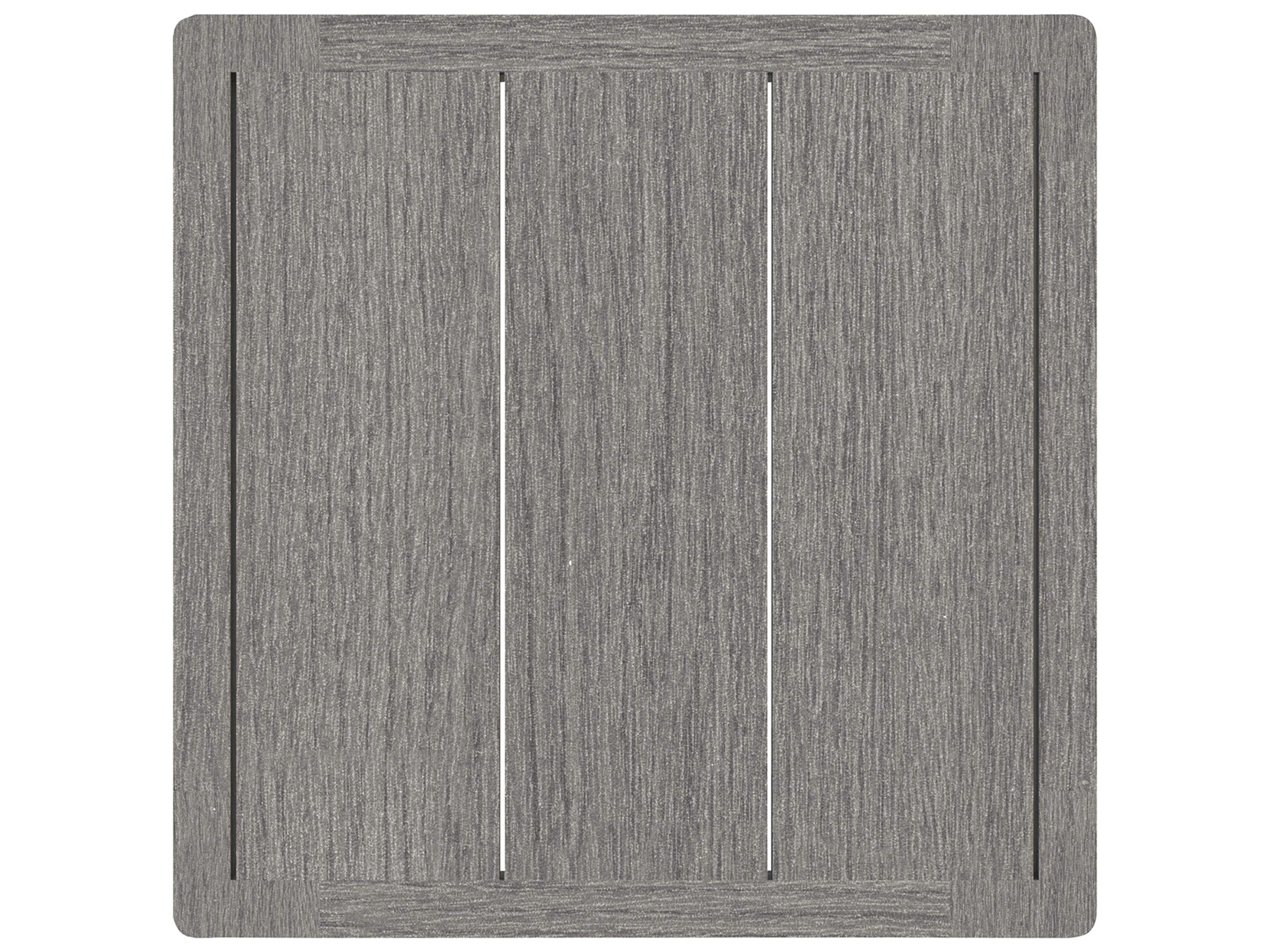 Lane Venture Avila Teak Paloma Grey Square Outdoor Patio End Table