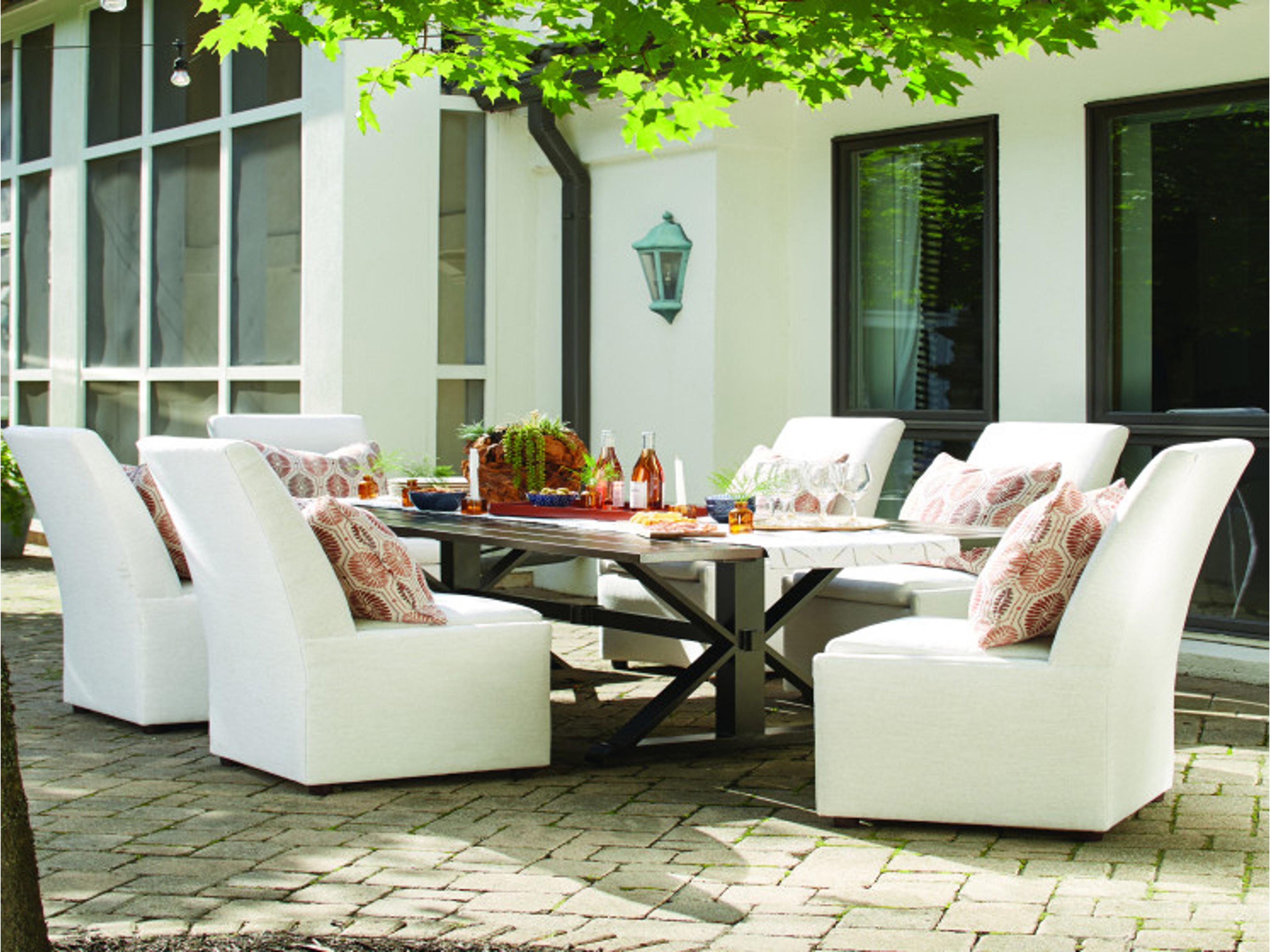 Charlotte Fabric Outdoor Patio Dining Set