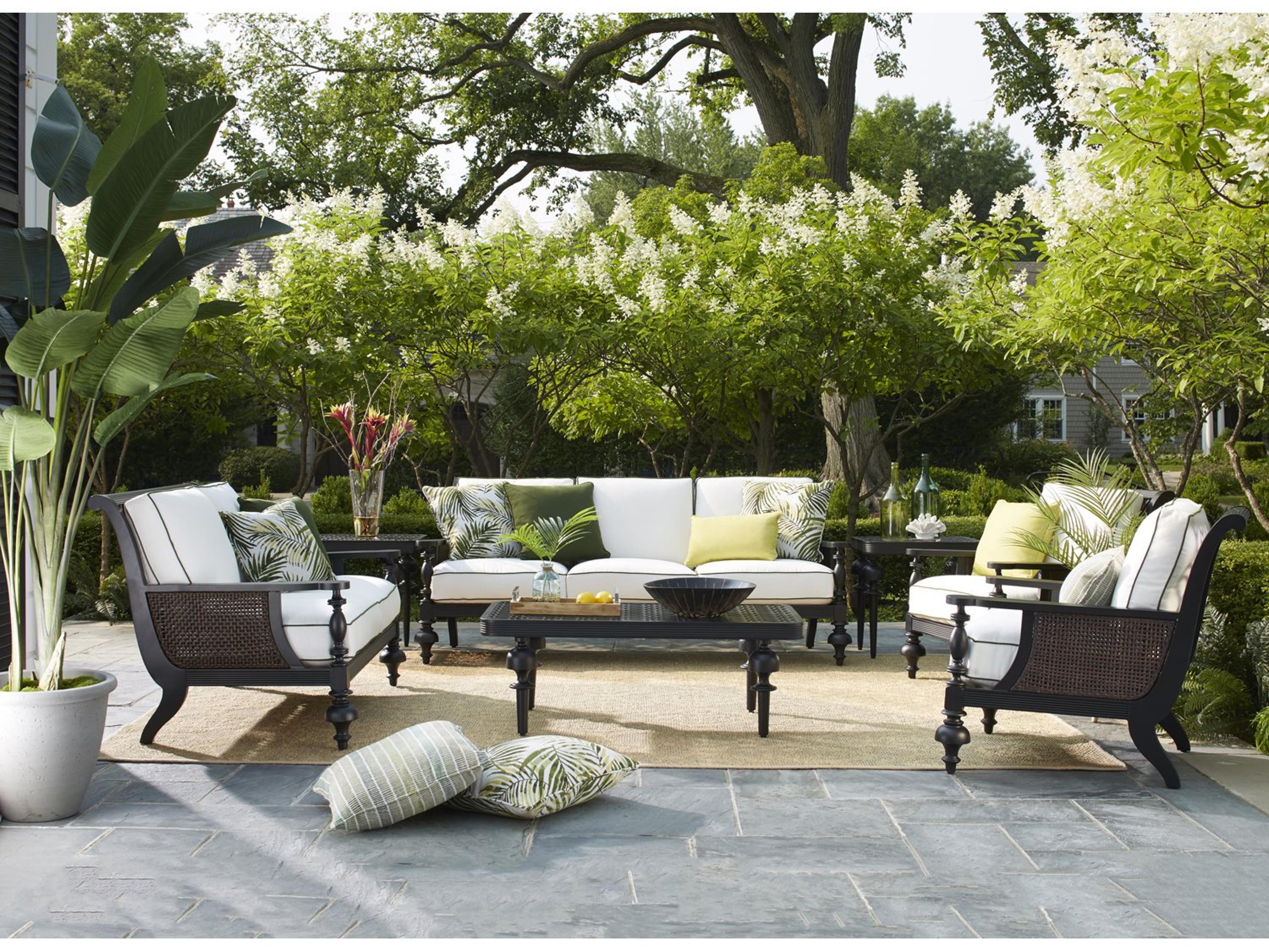 Hemingway Plantation Cast Aluminum Outdoor Patio Lounge Set