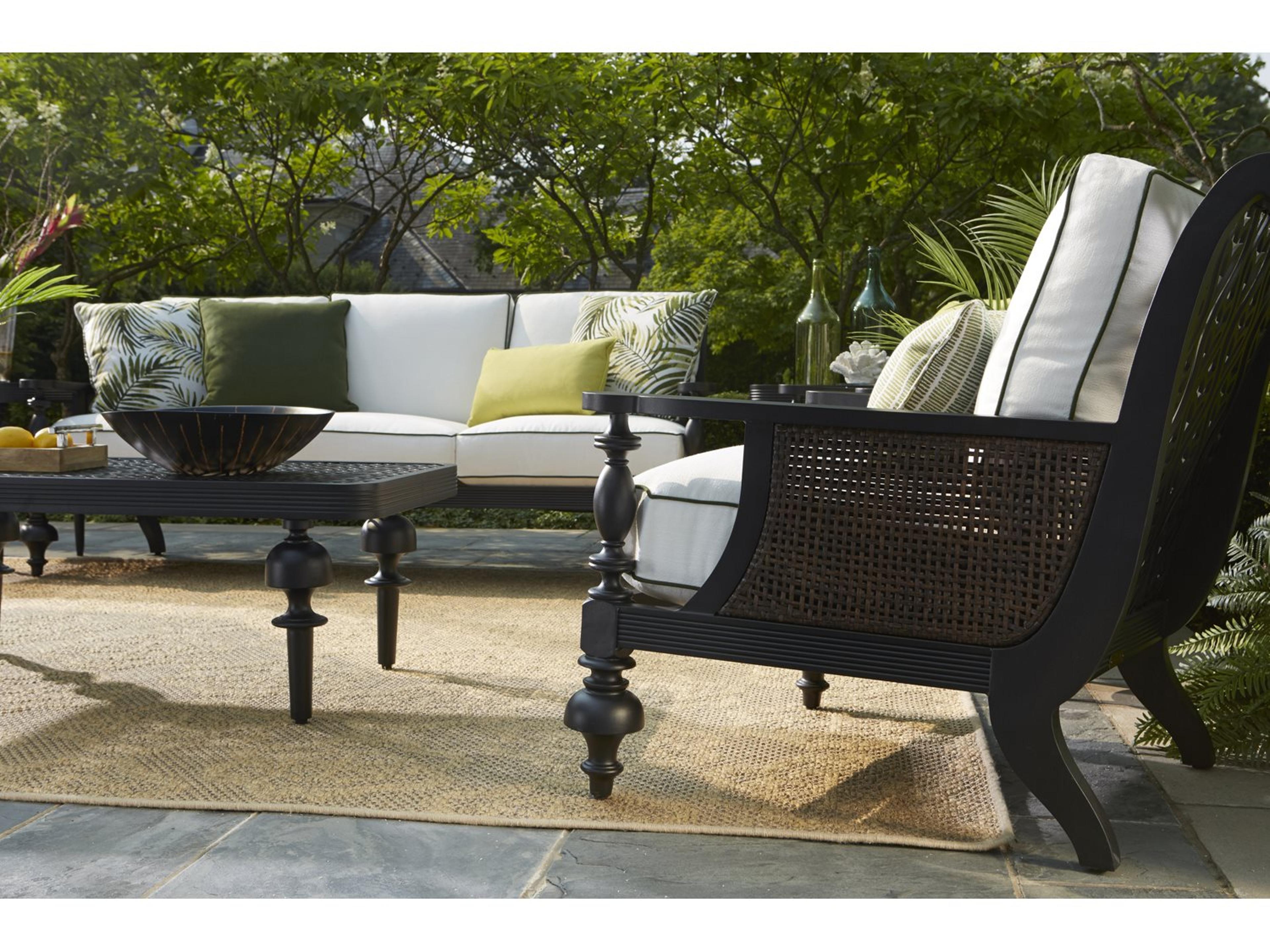 Lane Venture Hemingway Plantation Cast Aluminum Outdoor Lounge Set