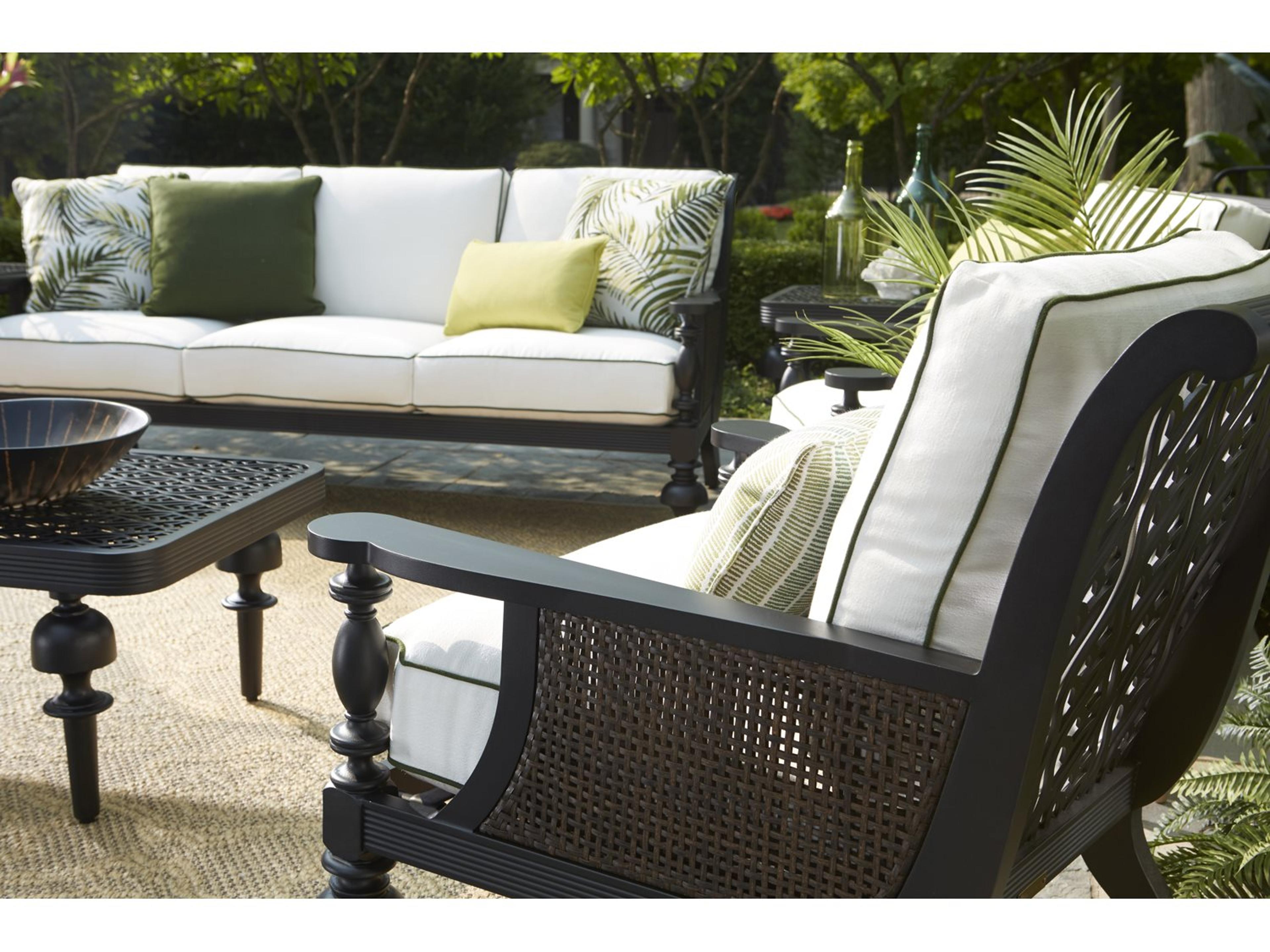 Lane Venture Hemingway Plantation Cast Aluminum Outdoor Lounge Set