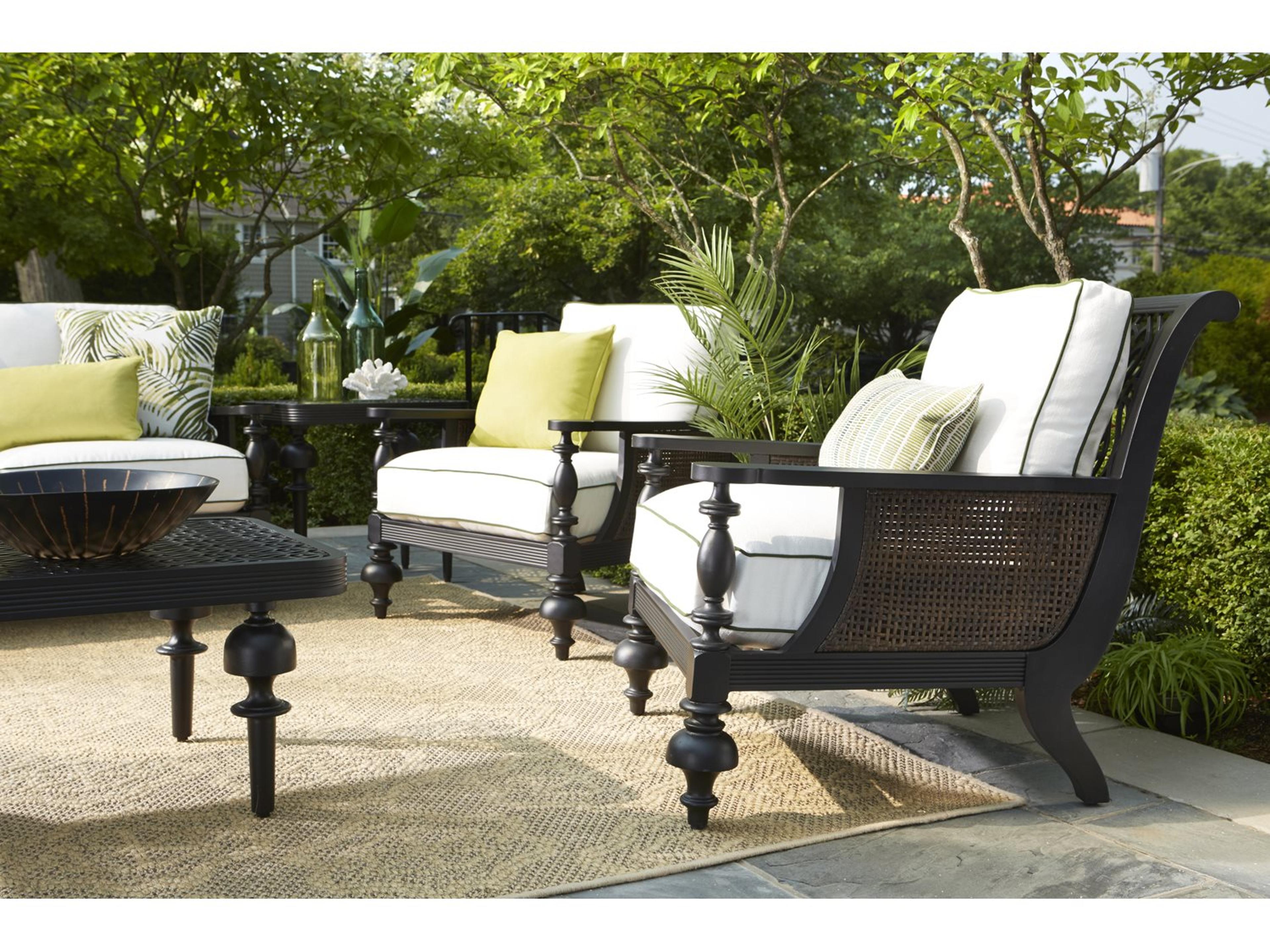 Lane Venture Hemingway Plantation Cast Aluminum Outdoor Lounge Set