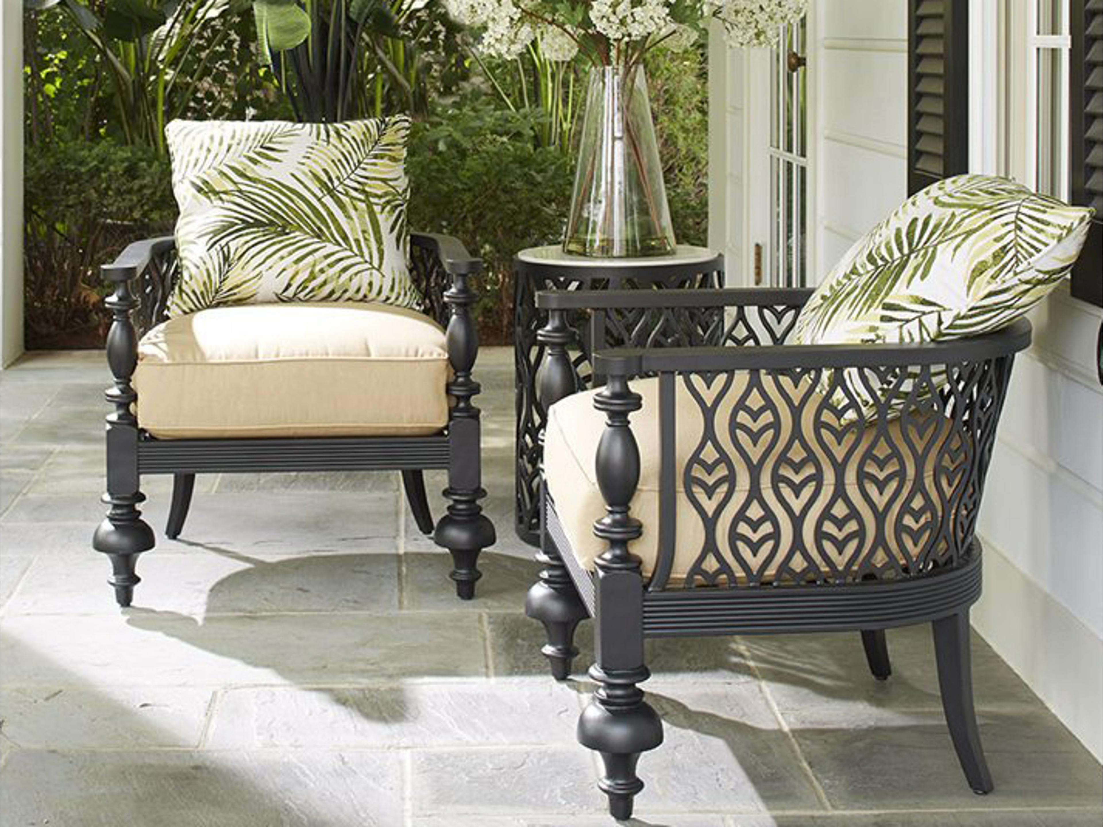 Hemingway Plantation Cast Aluminum Outdoor Patio Lounge Set