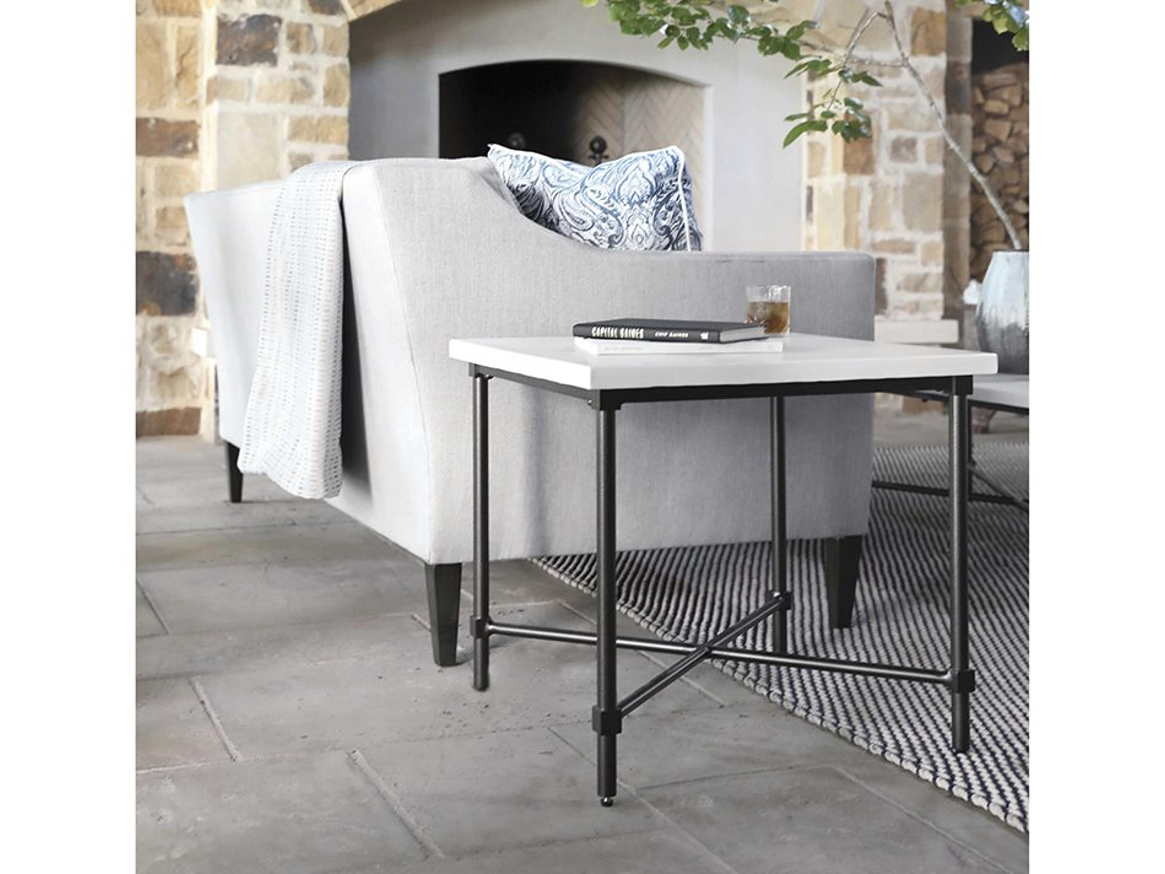 Finley Aluminum Fabric Outdoor Patio Lounge Set