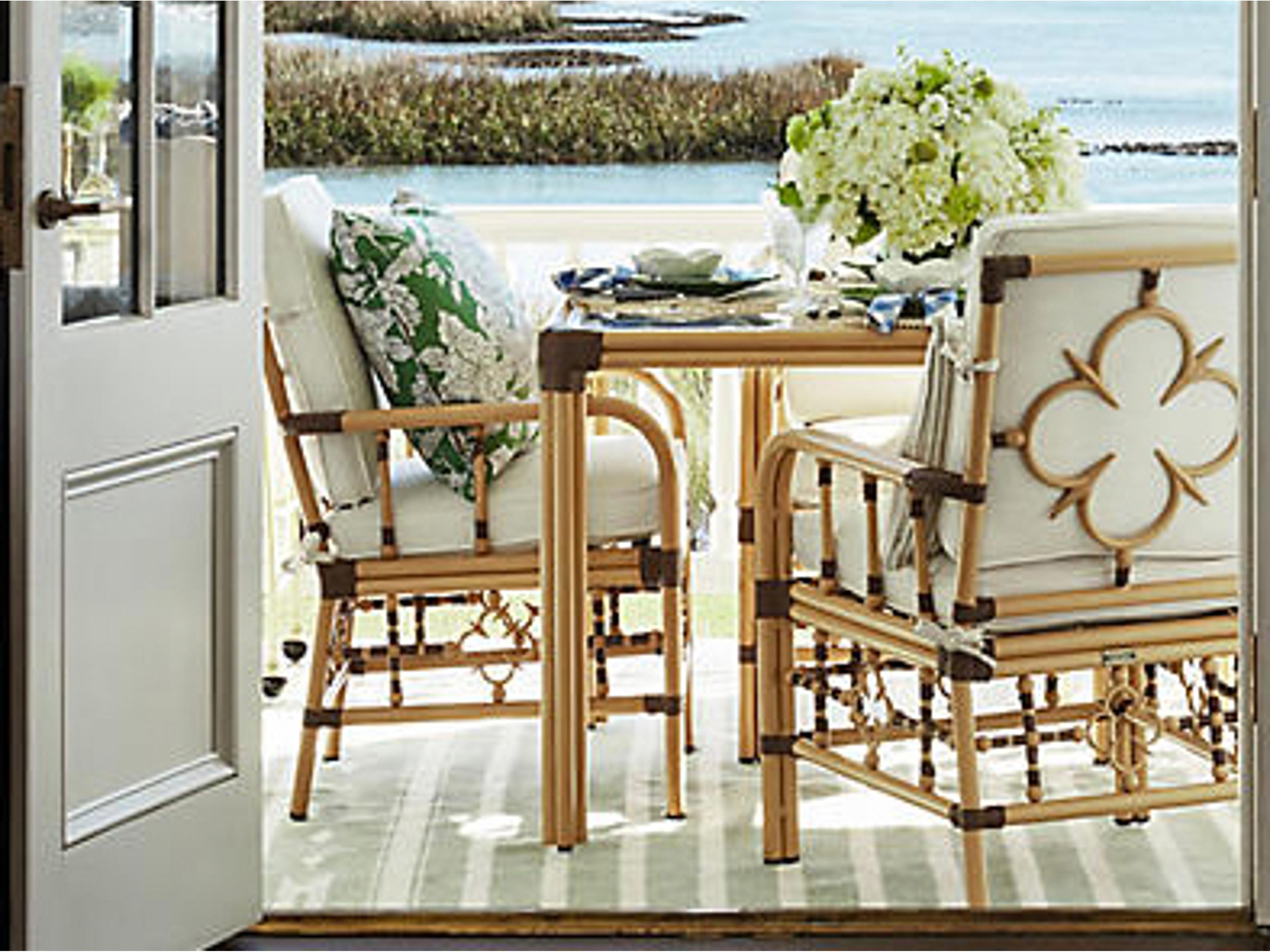 Mimi By Celerie Kemble Aluminum Patio Dining Set