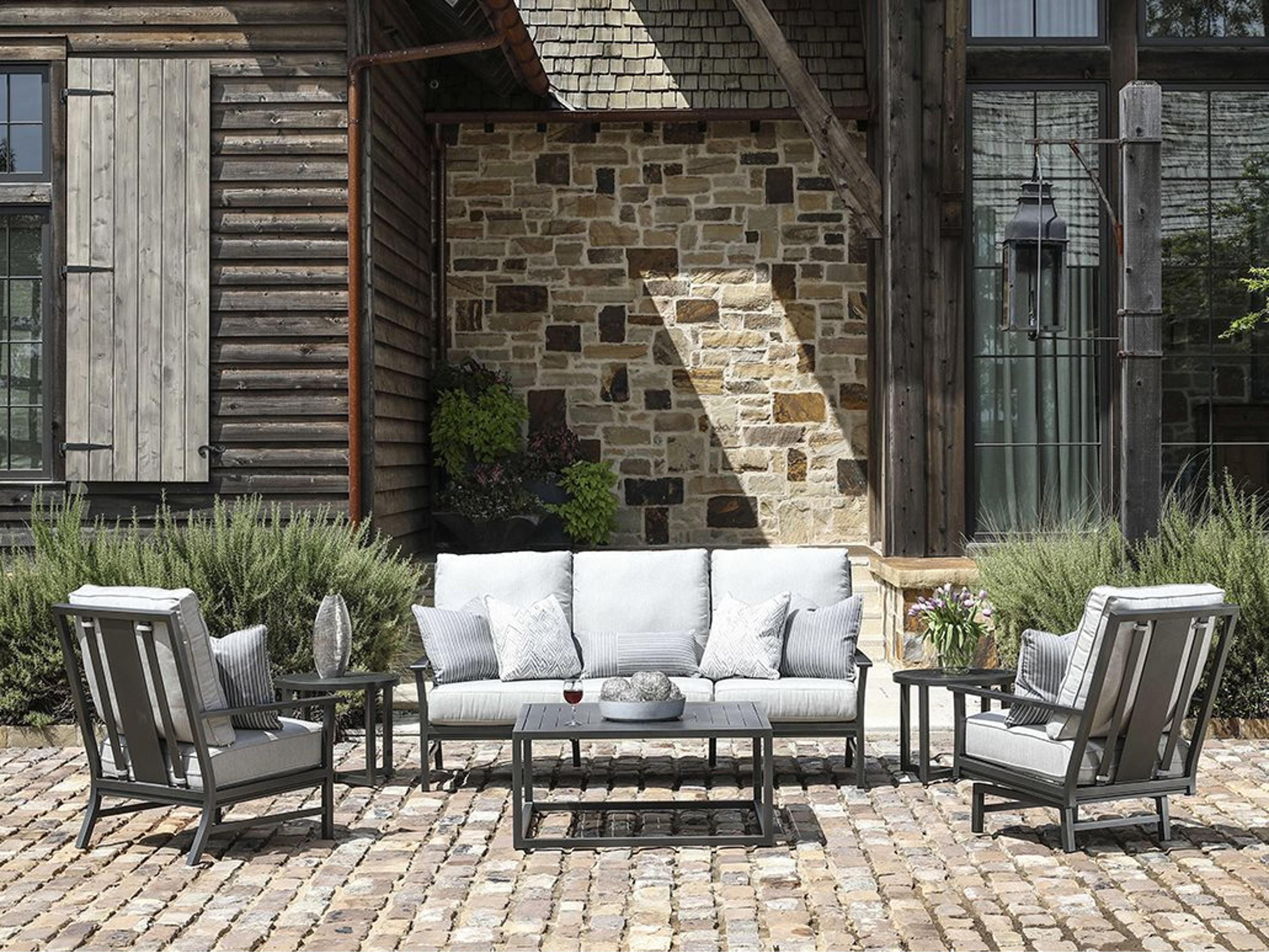 Montana Aluminum Outdoor Patio Lounge Set