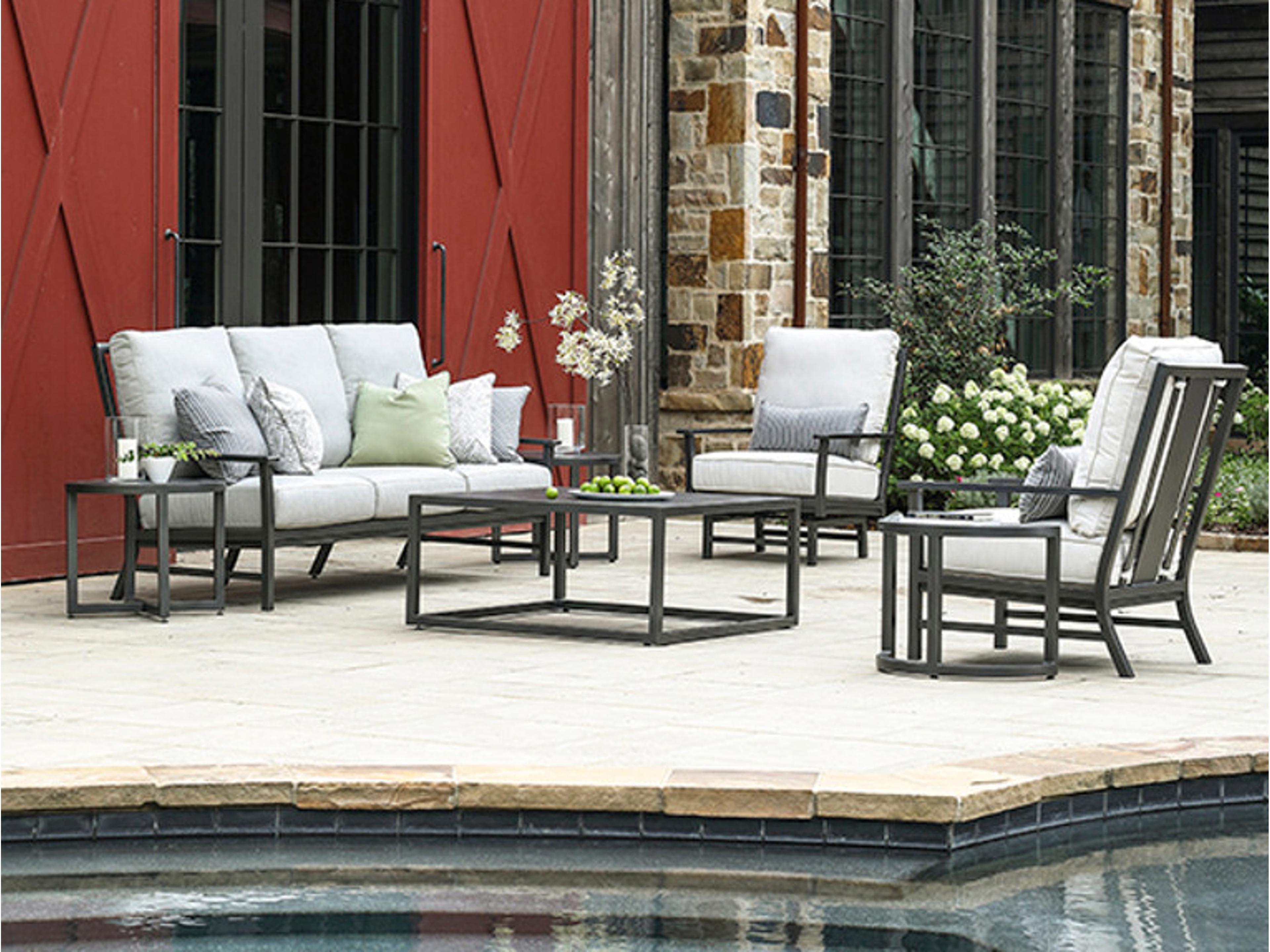 Montana Aluminum Cushion Outdoor Lounge Set