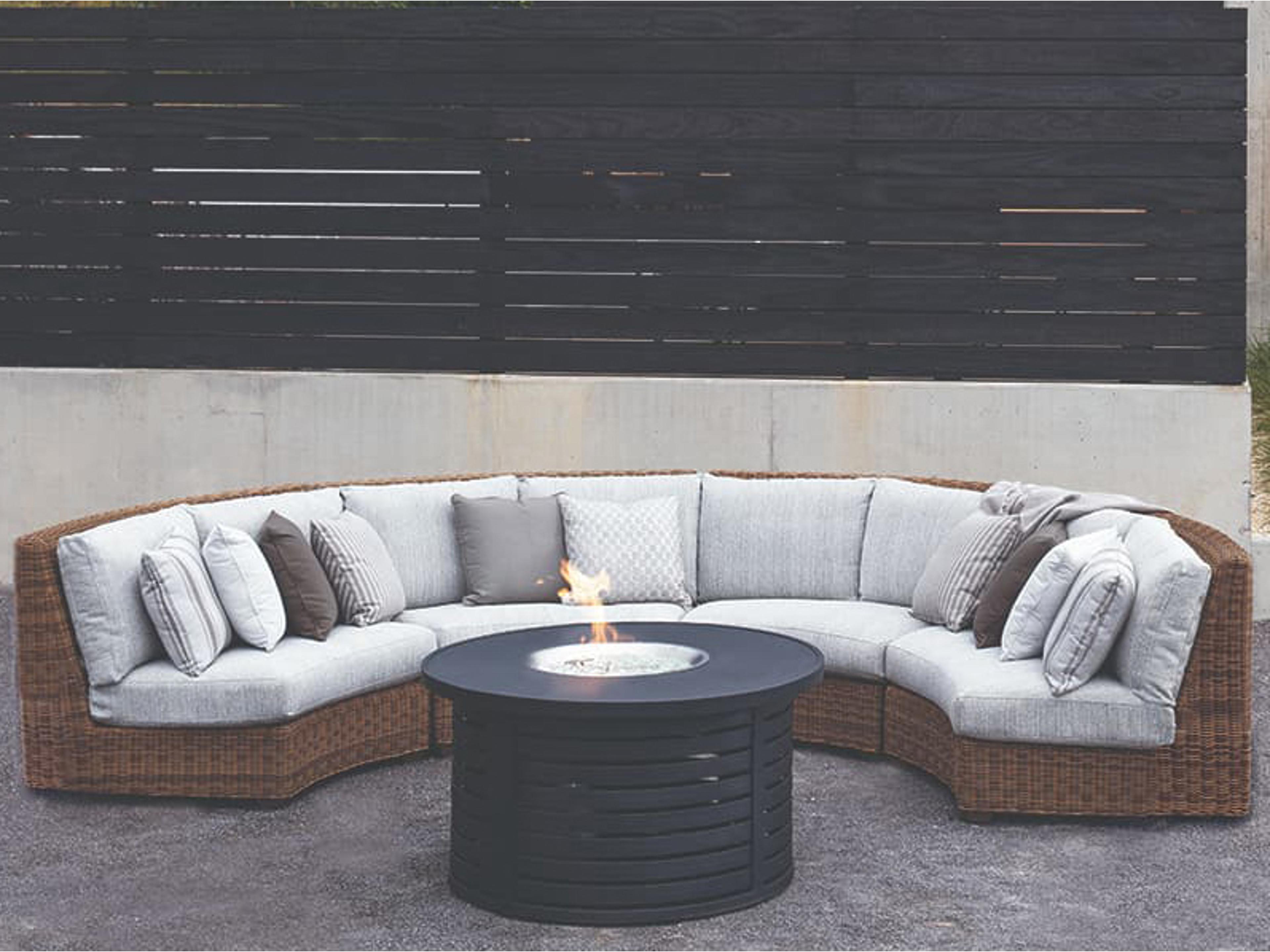 Oasis Wicker Cushion Outdoor Lounge Set