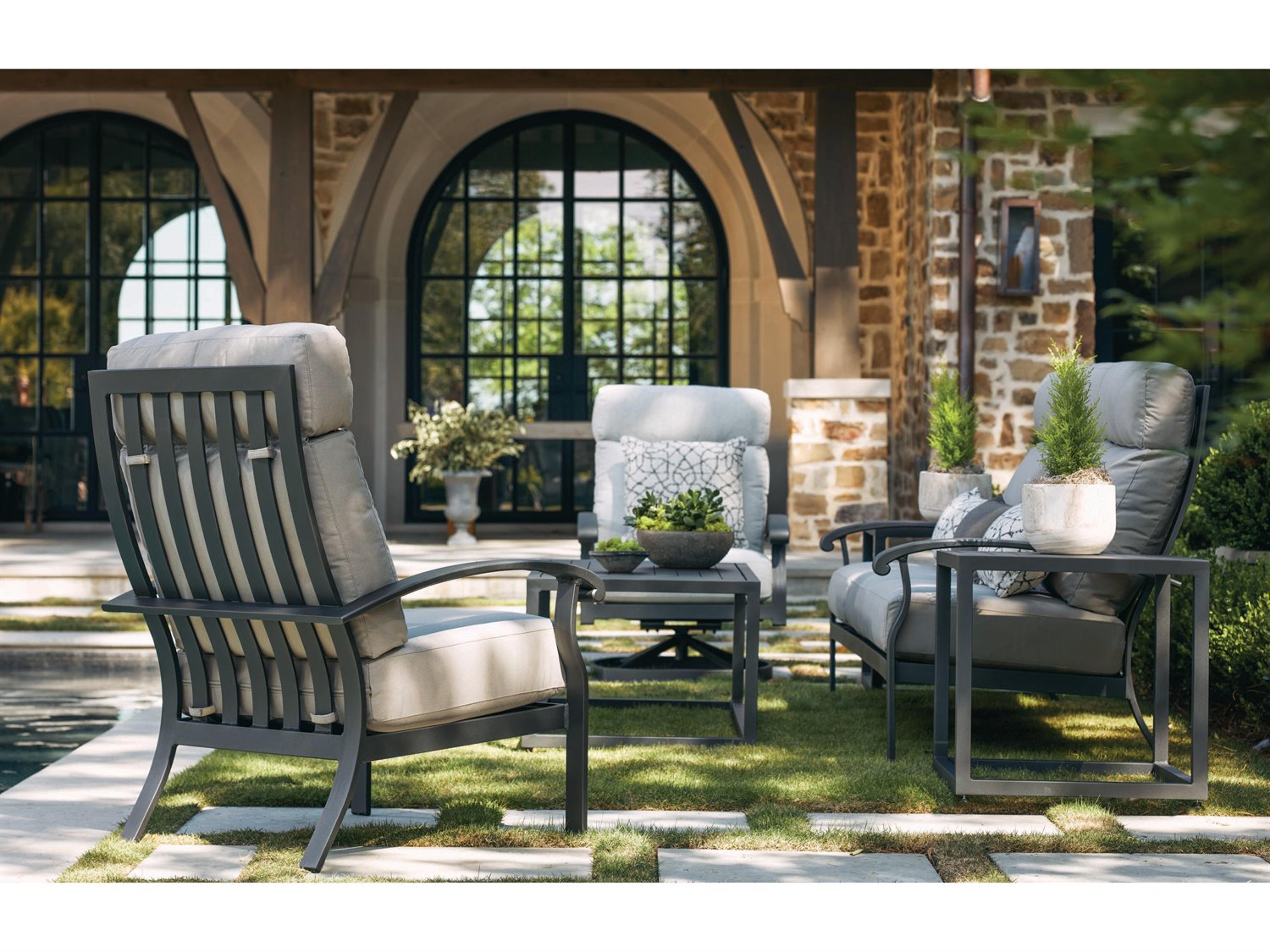 Smith Lake Aluminum Outdoor Patio Lounge Set