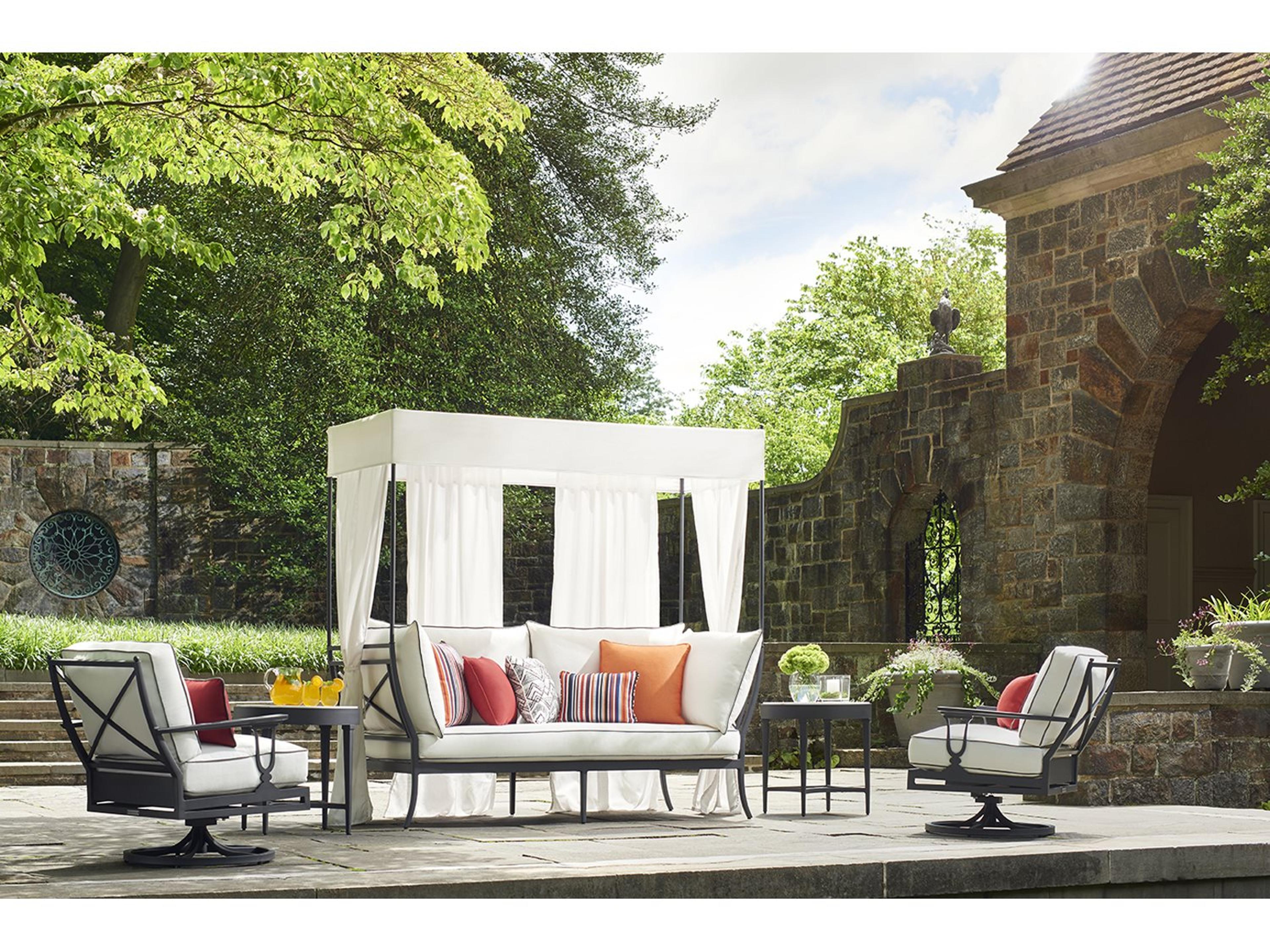 Winterthur Estate Aluminum Daybed Outdoor Lounge Set