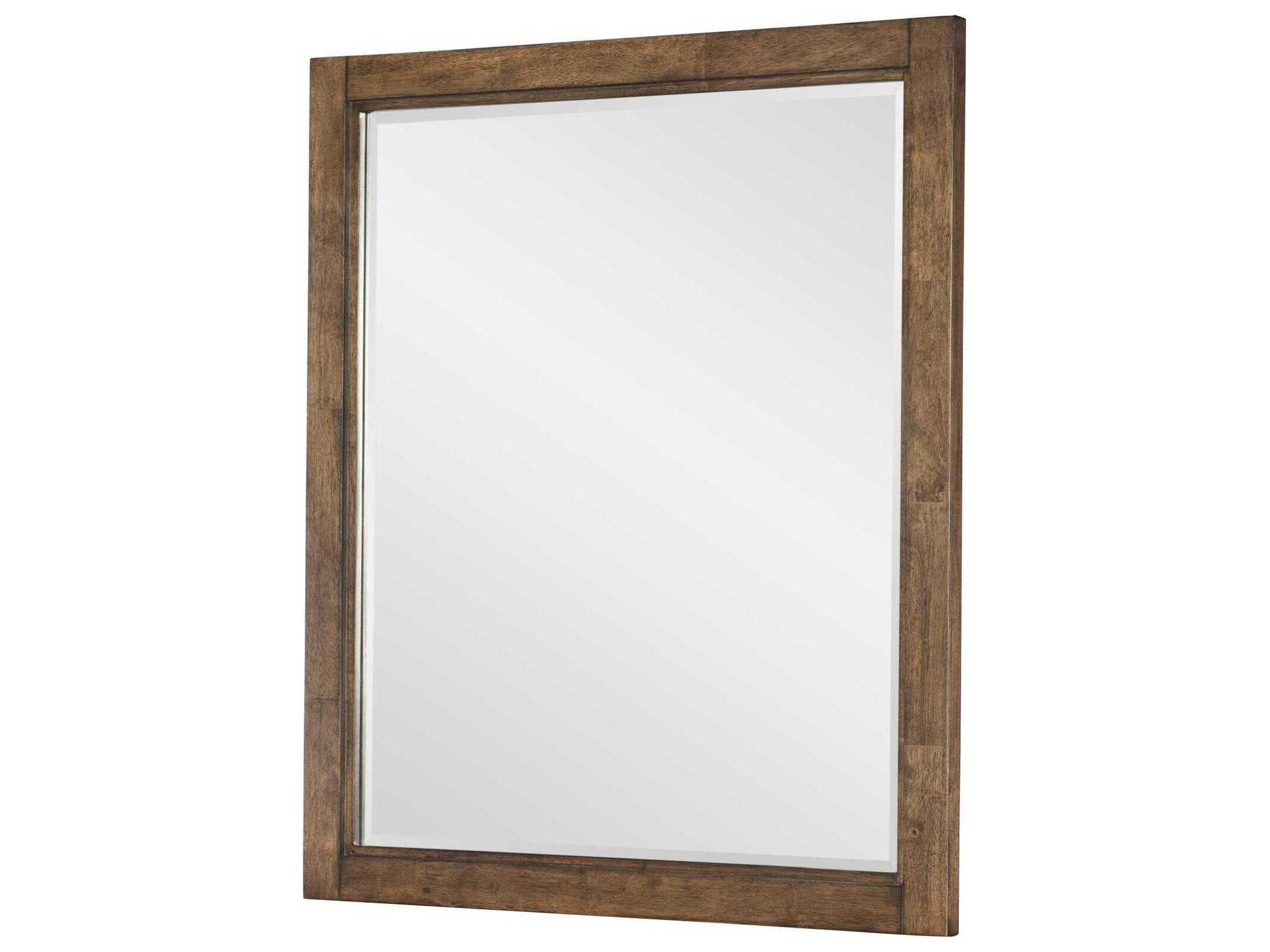 Summer Camp Tree House Brown Dresser Mirror Rectangular