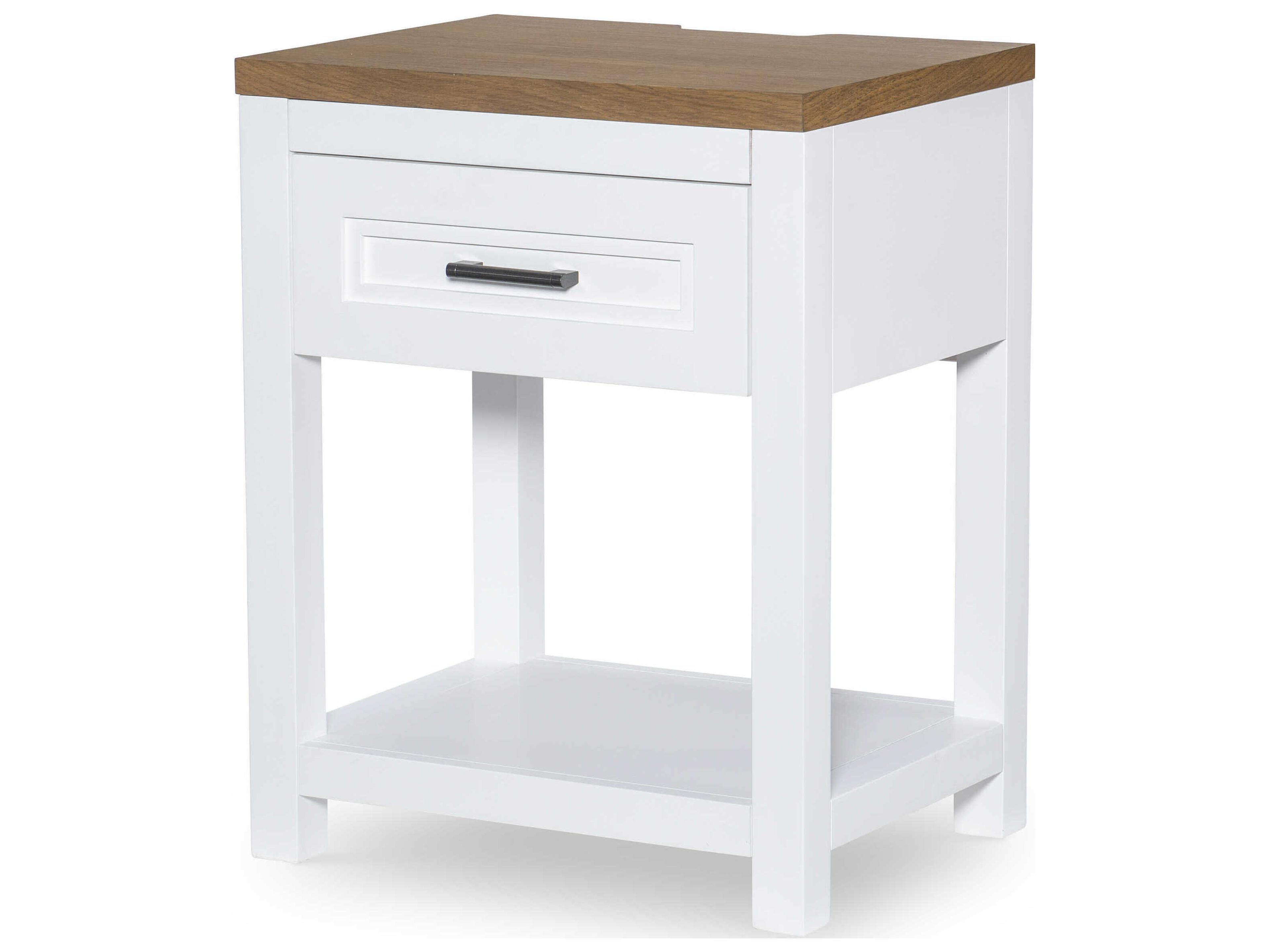 Franklin 1-Drawer Hardwood Nightstand