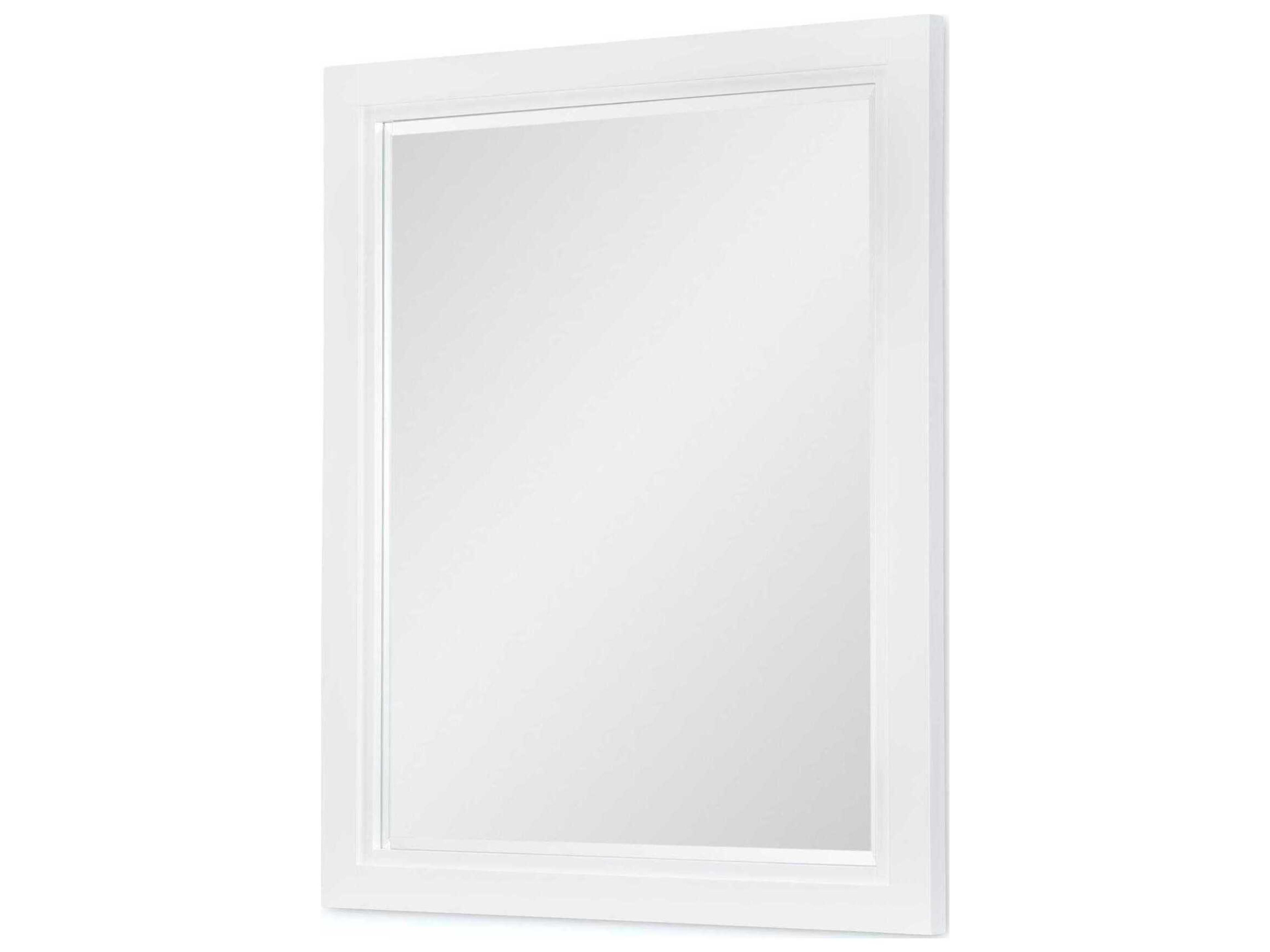 Dutton Natural White Wall Mirror Vertical