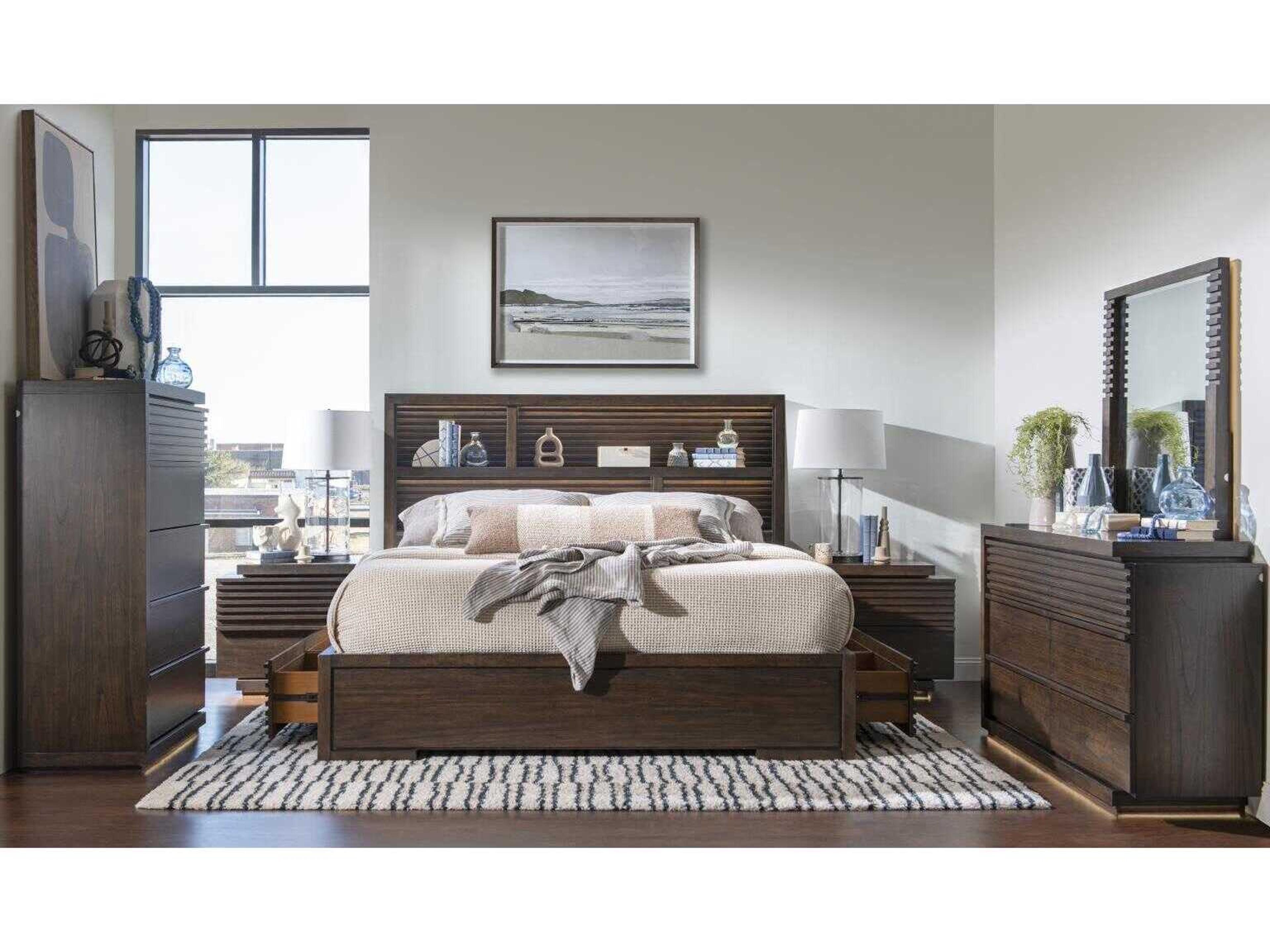 Legacy Classic Architect 6-Drawers Brown Mindi Wood Double Dresser