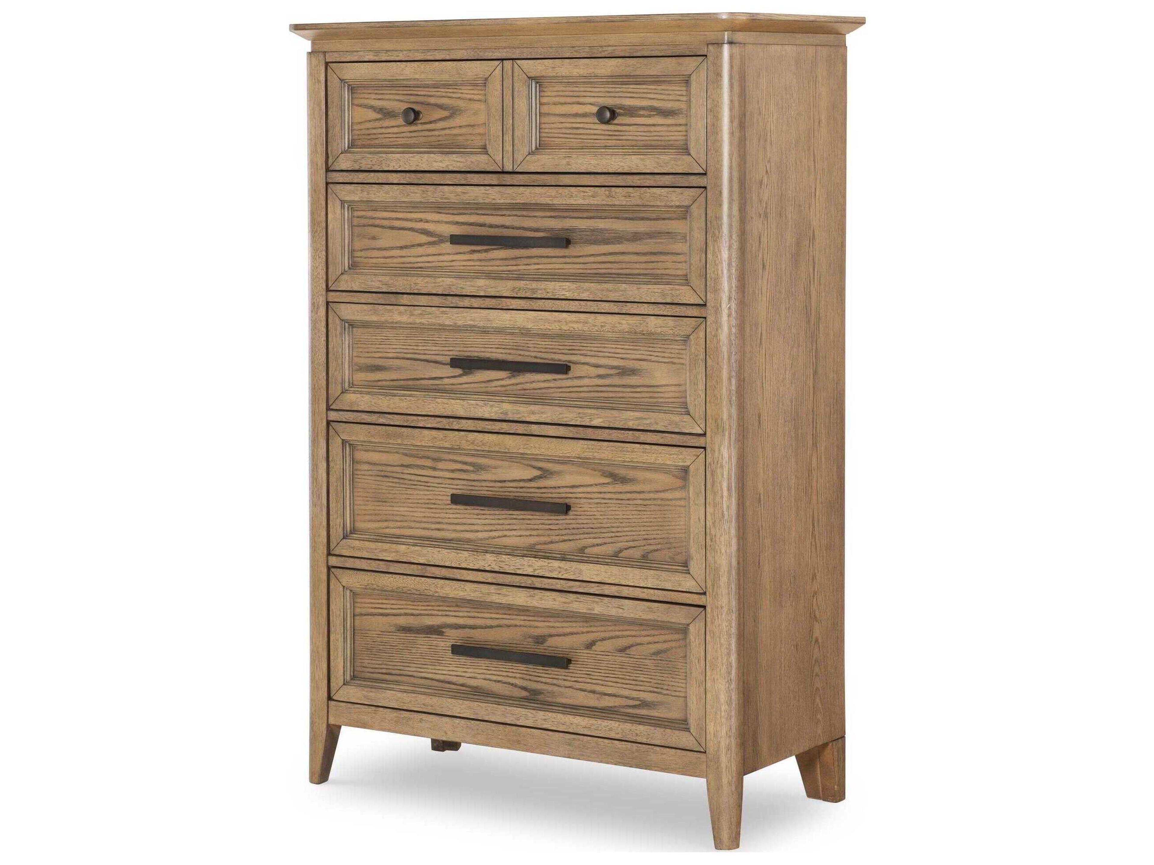 Beacon Hill Dusted Barley Brown Hardwood Accent Chest