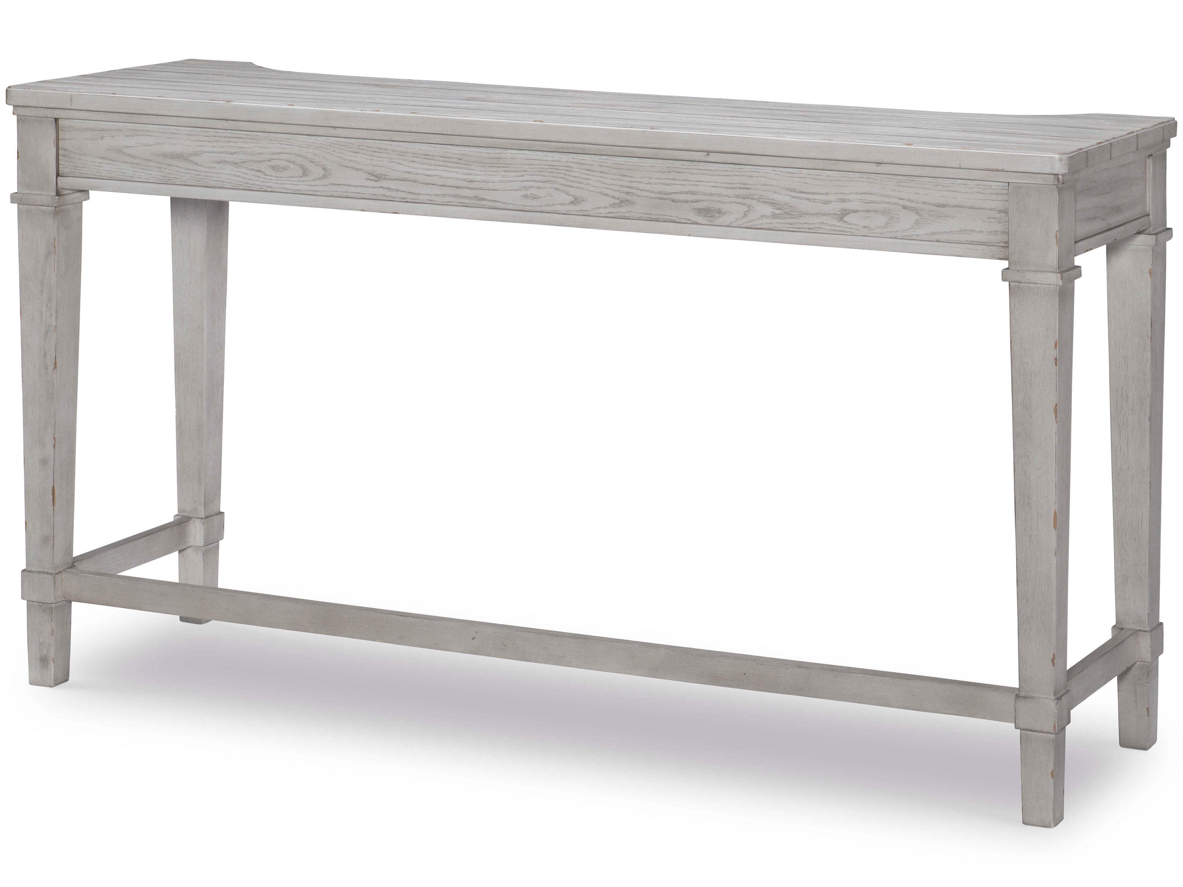 Legacy Classic Belhaven Rectangular Wood Weathered Plank Console Table