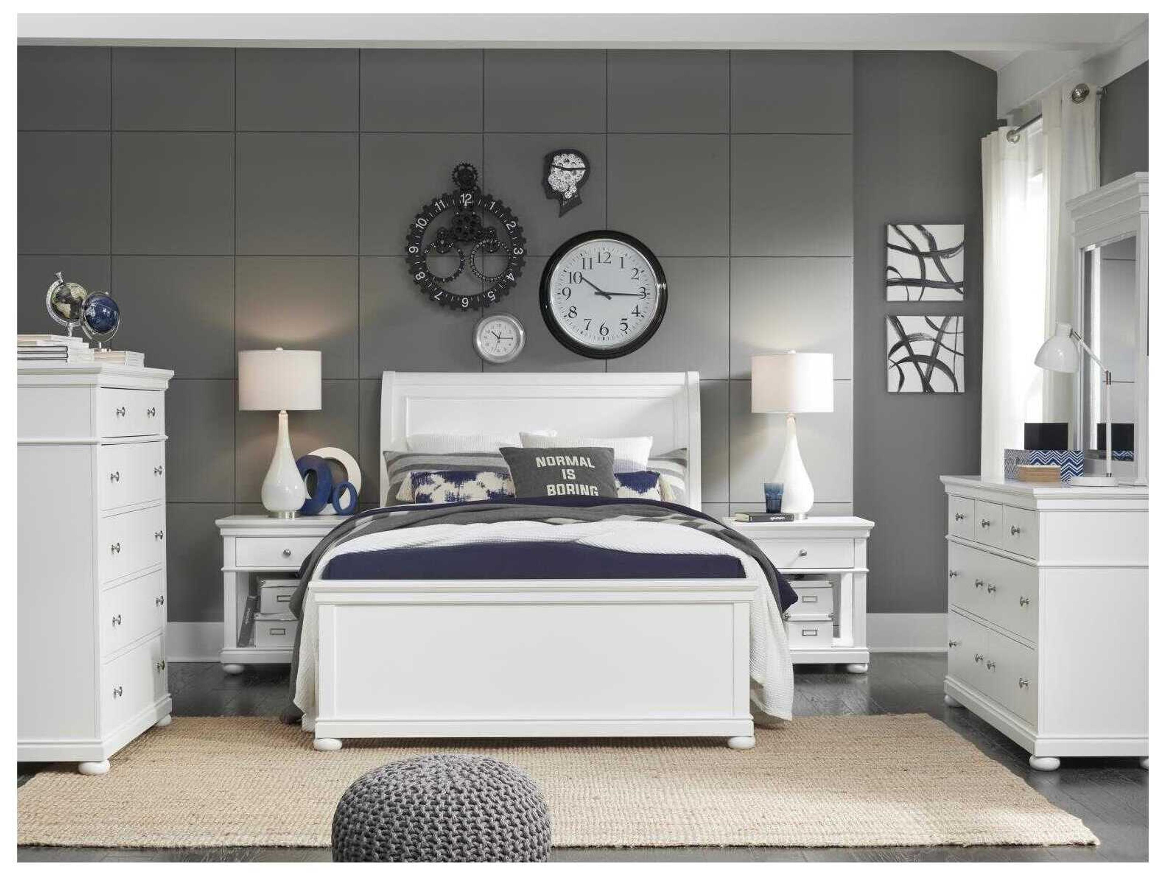 Legacy Classic Canterbury 7-Drawers Poplar Wood Double Dresser