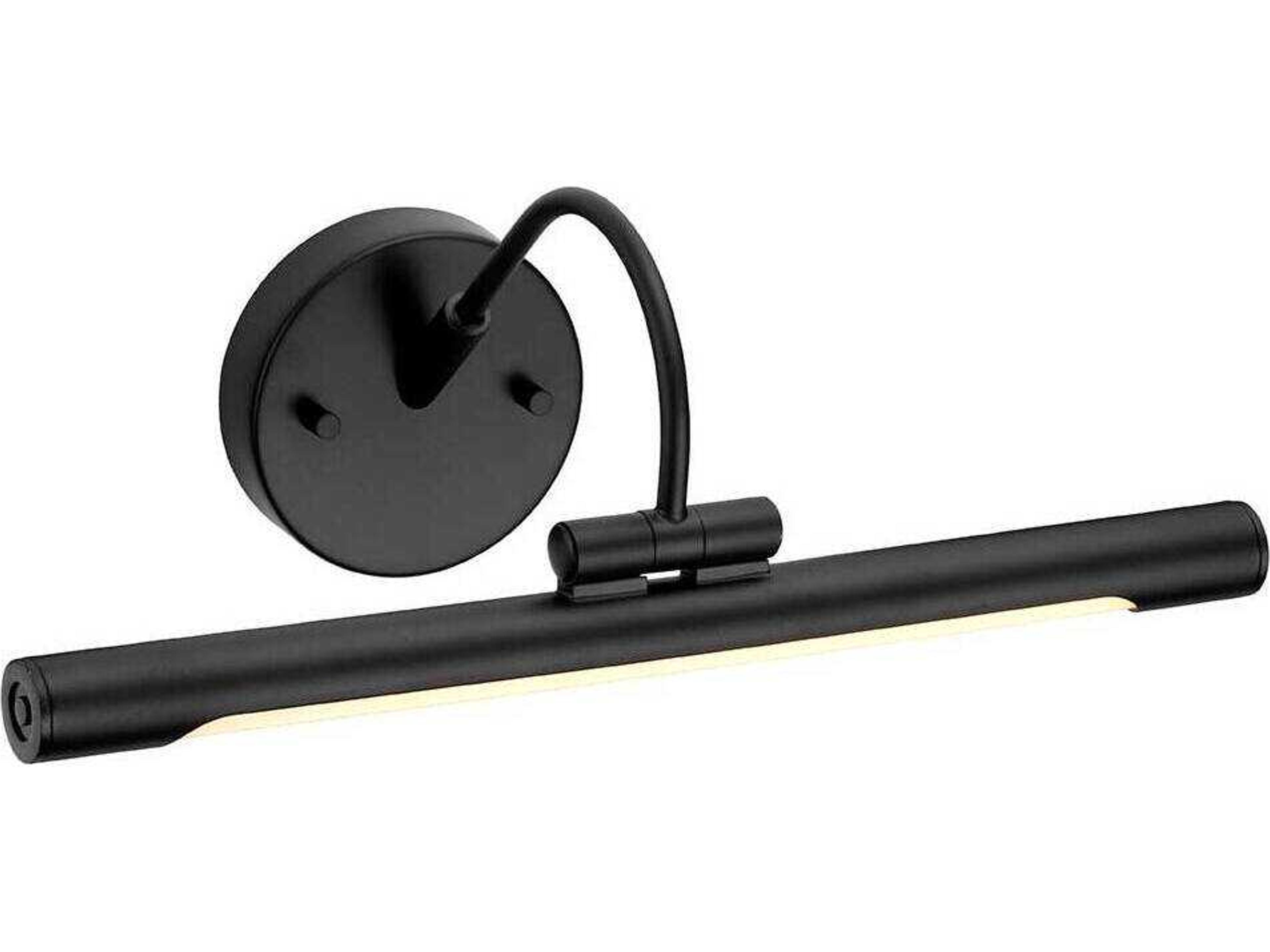 Alton 1-Light Black Picture Light