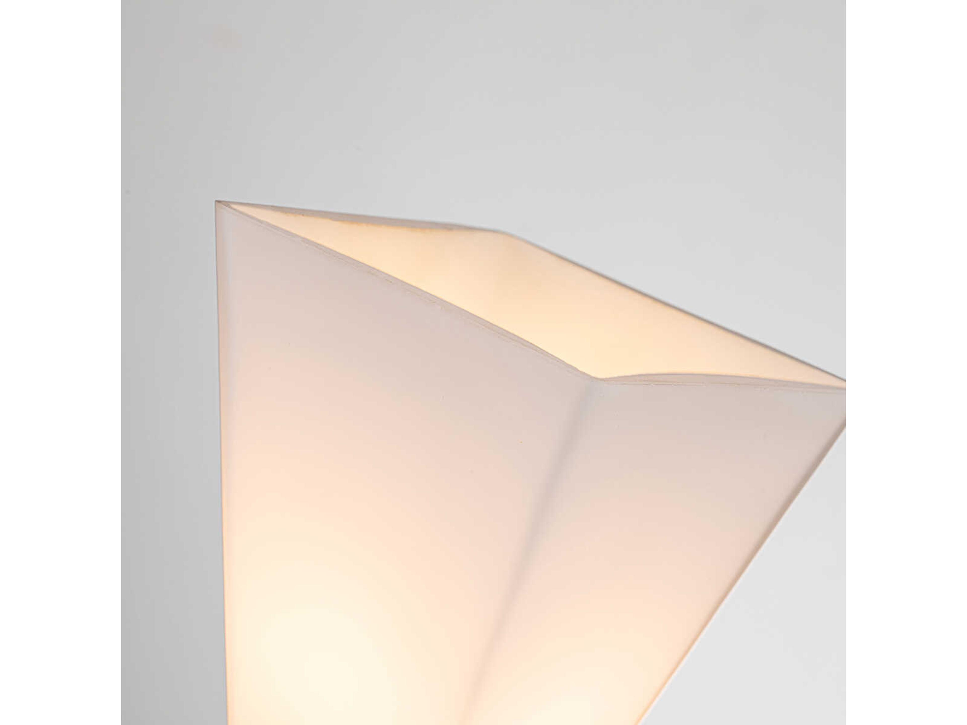 Lucas McKearn Bowtie 1-Light Laquered Gold Glass Wall Sconce