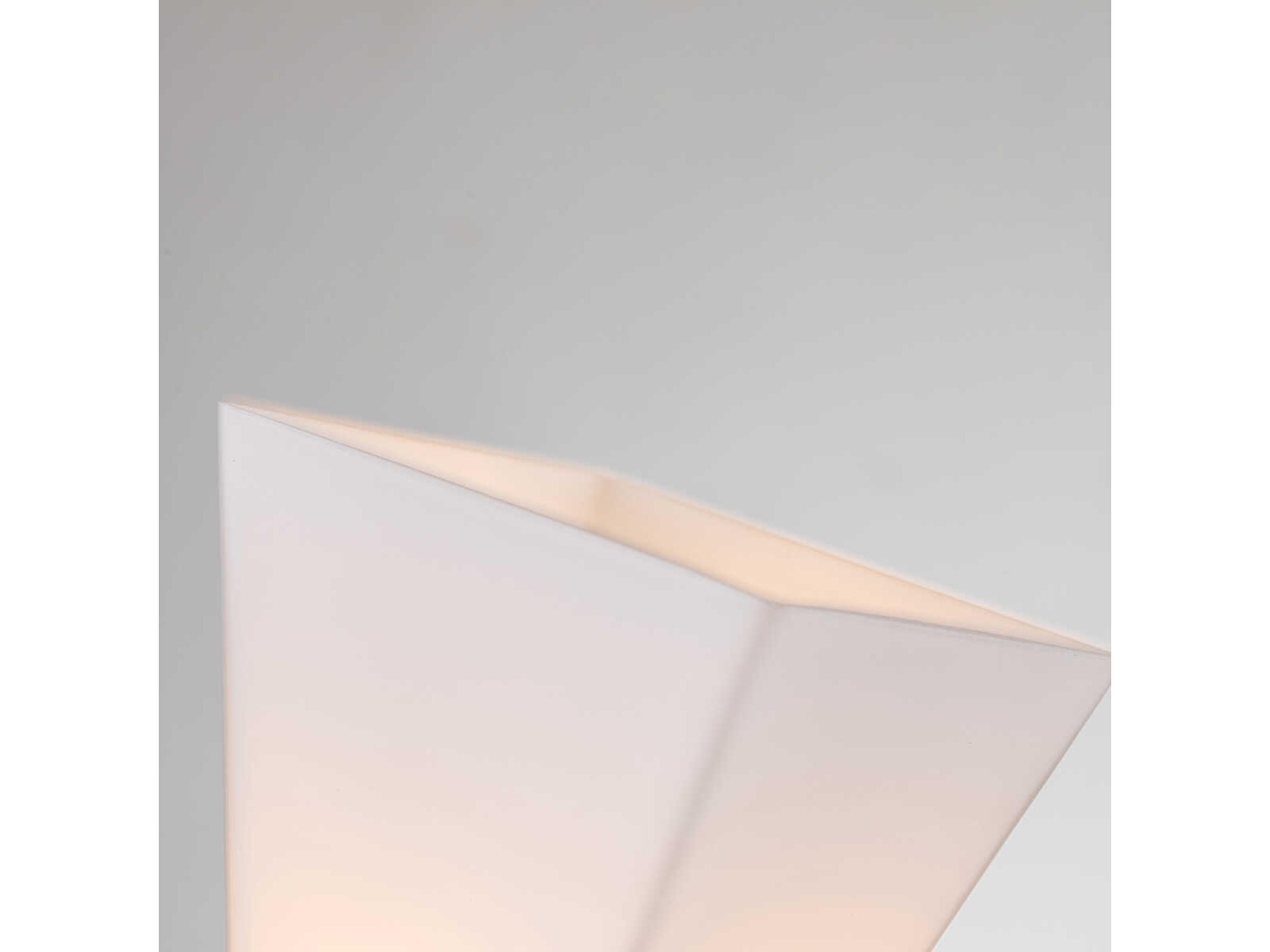 Lucas McKearn Bowtie 1-Light Matte Black Glass Wall Sconce