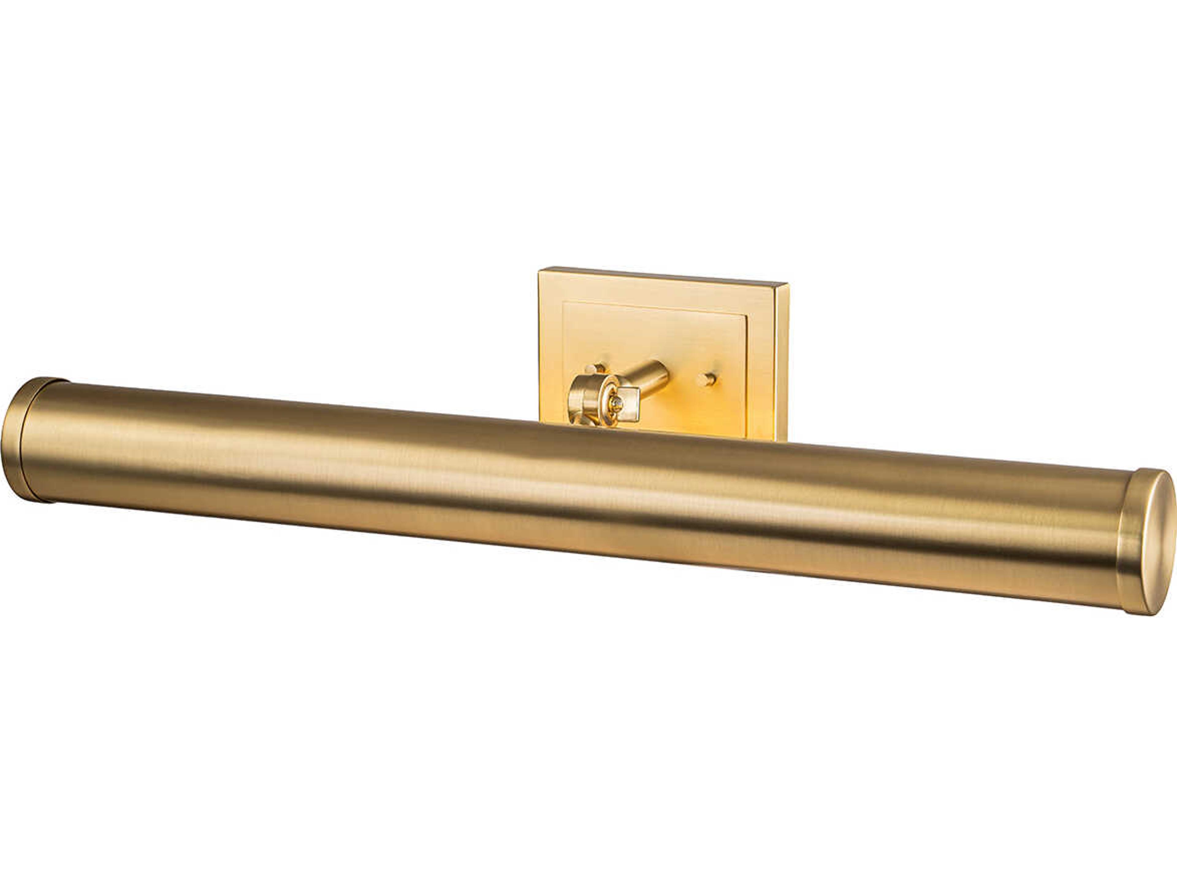 Coates Brushed Brass Picture Light
