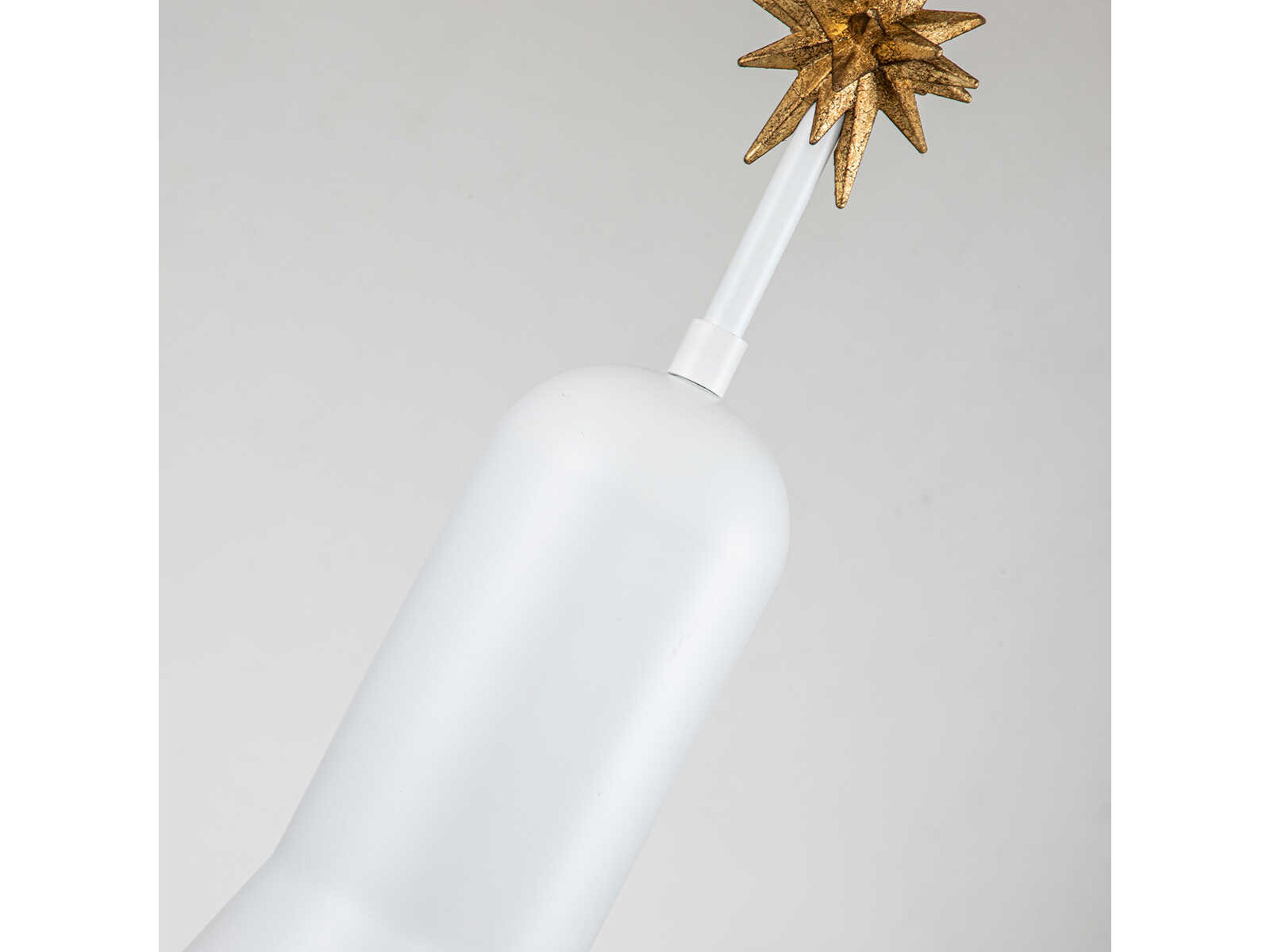 Lucas McKearn Etoile 1-Light White Mini Pendant