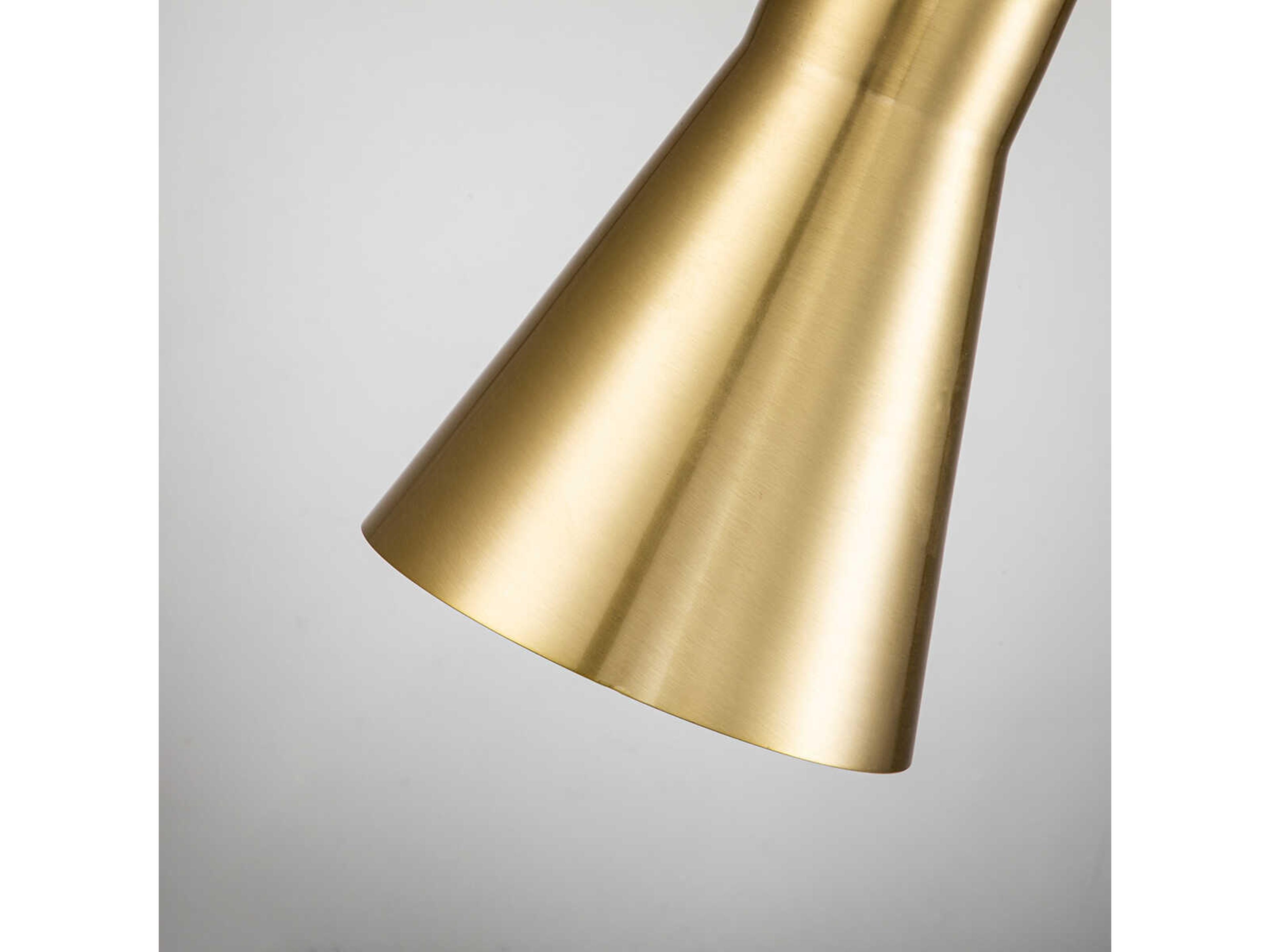 Lucas McKearn Etoile 1-Light Aged Brass Mini Pendant